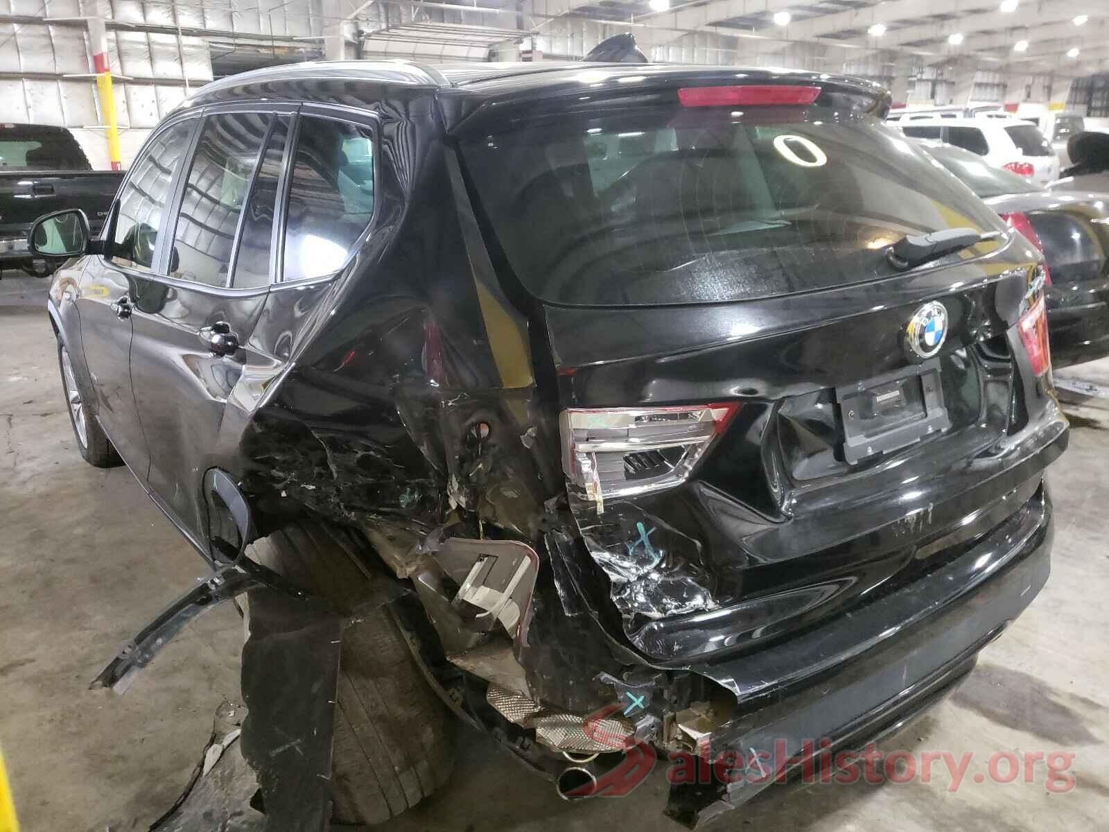 5UXWX9C53H0T14141 2017 BMW X3