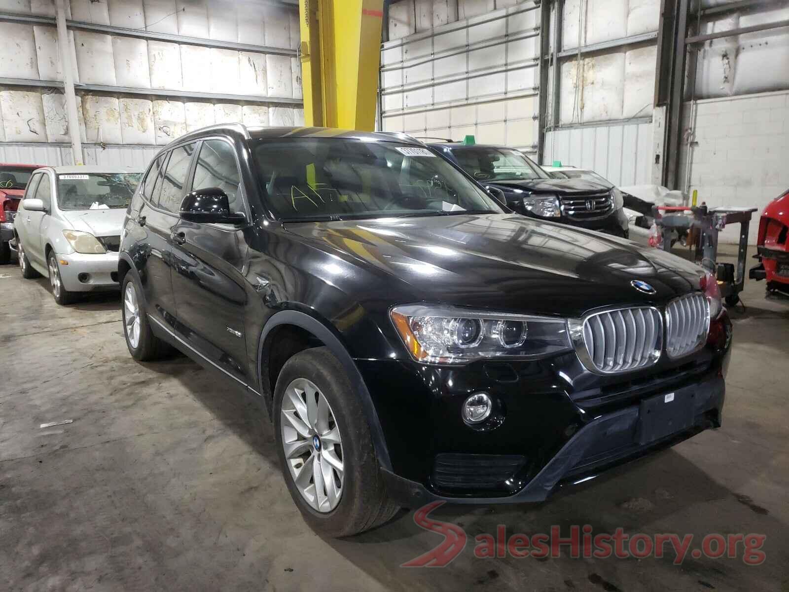 5UXWX9C53H0T14141 2017 BMW X3