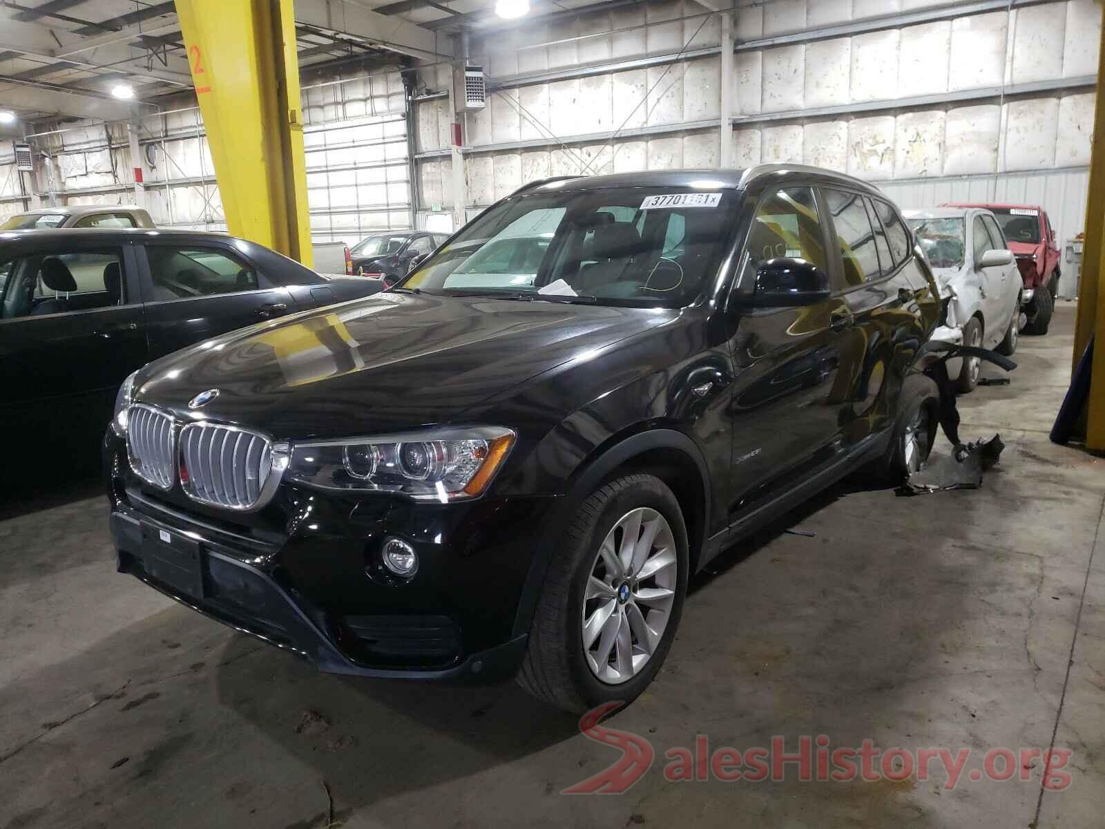 5UXWX9C53H0T14141 2017 BMW X3