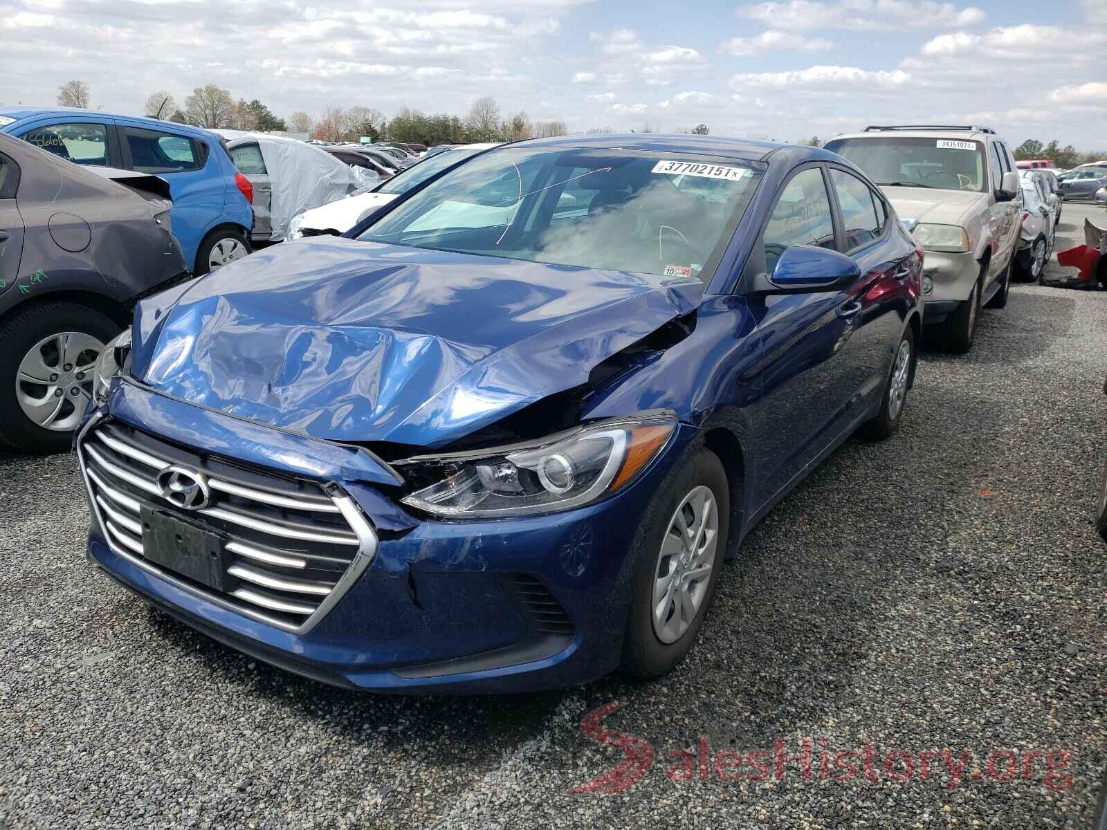 5NPD74LF7JH355238 2018 HYUNDAI ELANTRA