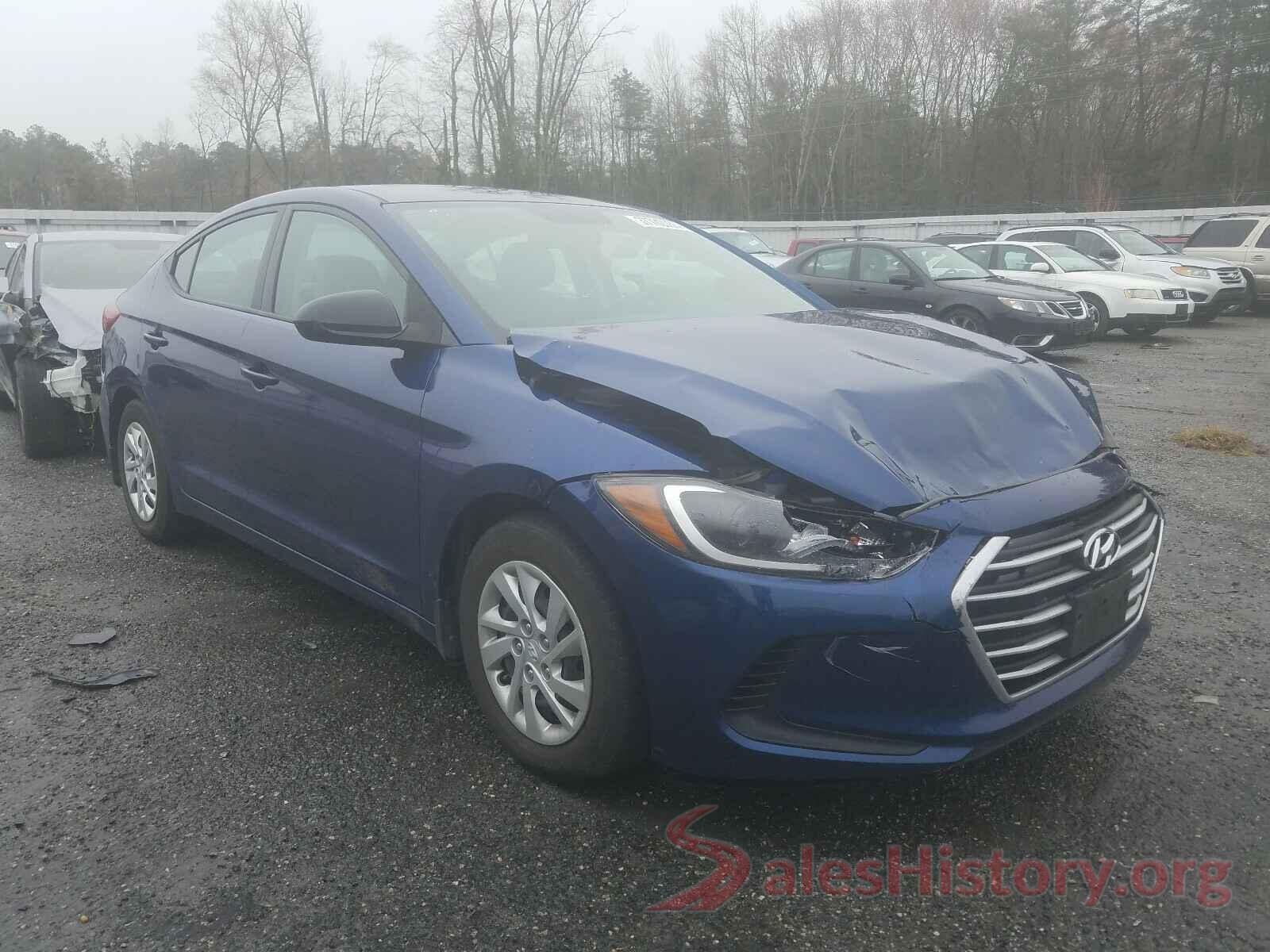 5NPD74LF7JH355238 2018 HYUNDAI ELANTRA