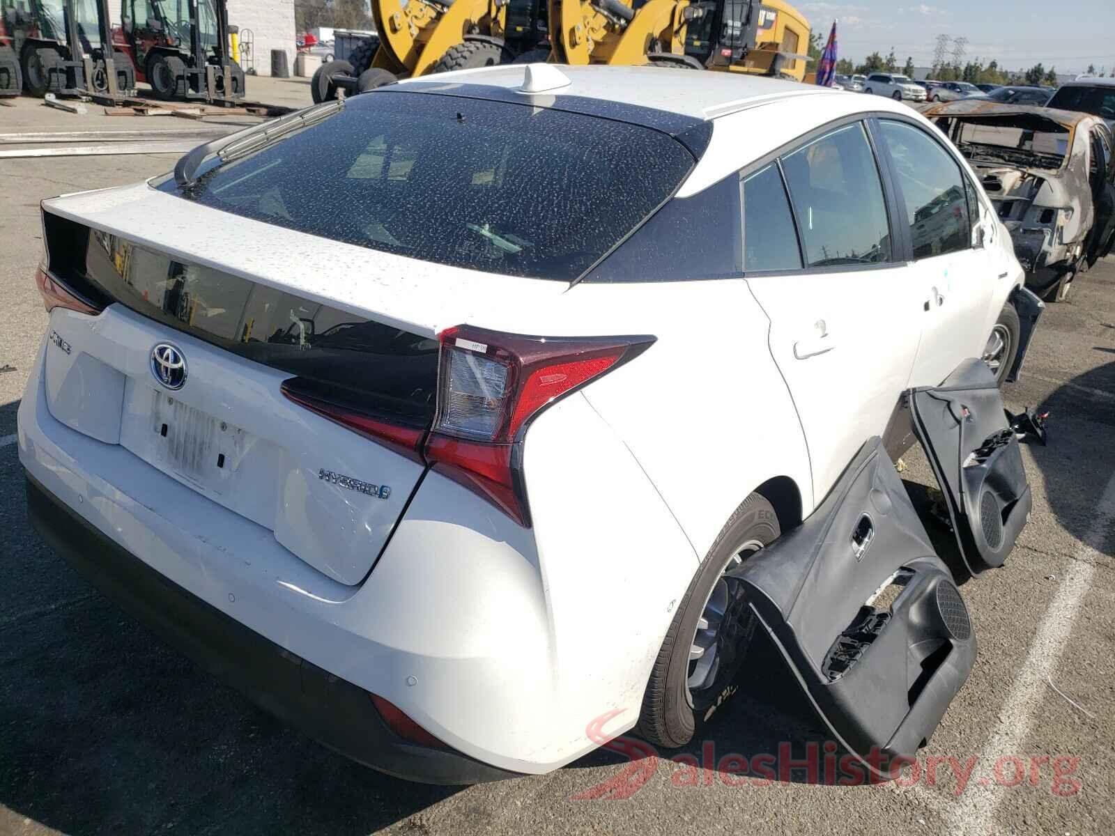 JTDKARFU4L3112212 2020 TOYOTA PRIUS