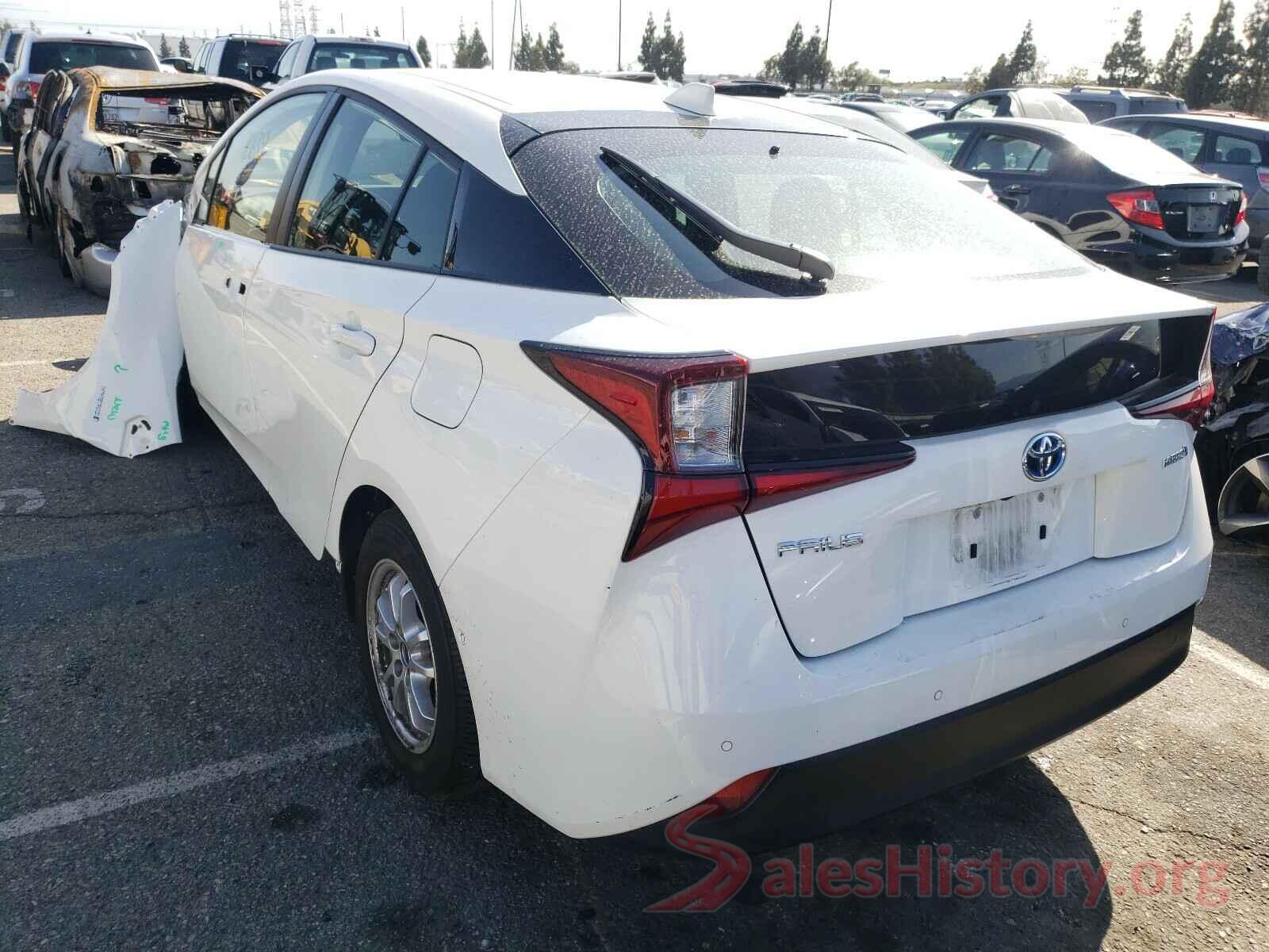 JTDKARFU4L3112212 2020 TOYOTA PRIUS