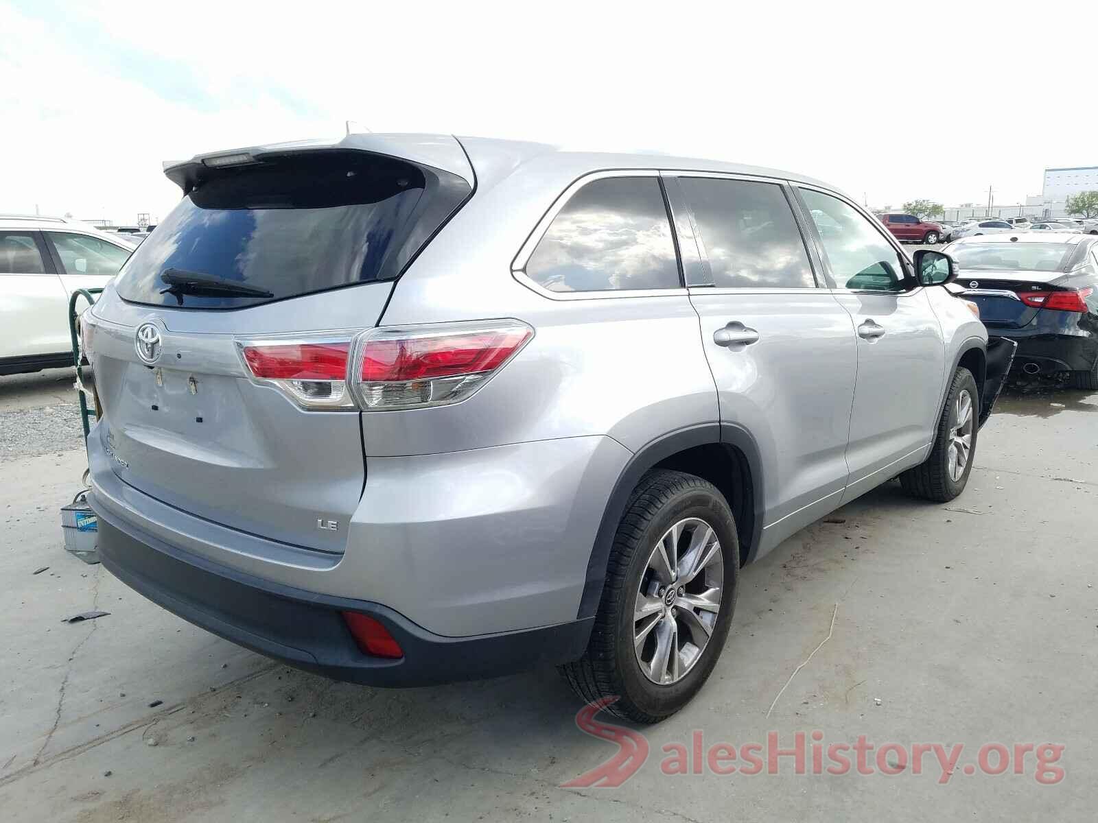 5TDZKRFHXGS179691 2016 TOYOTA HIGHLANDER