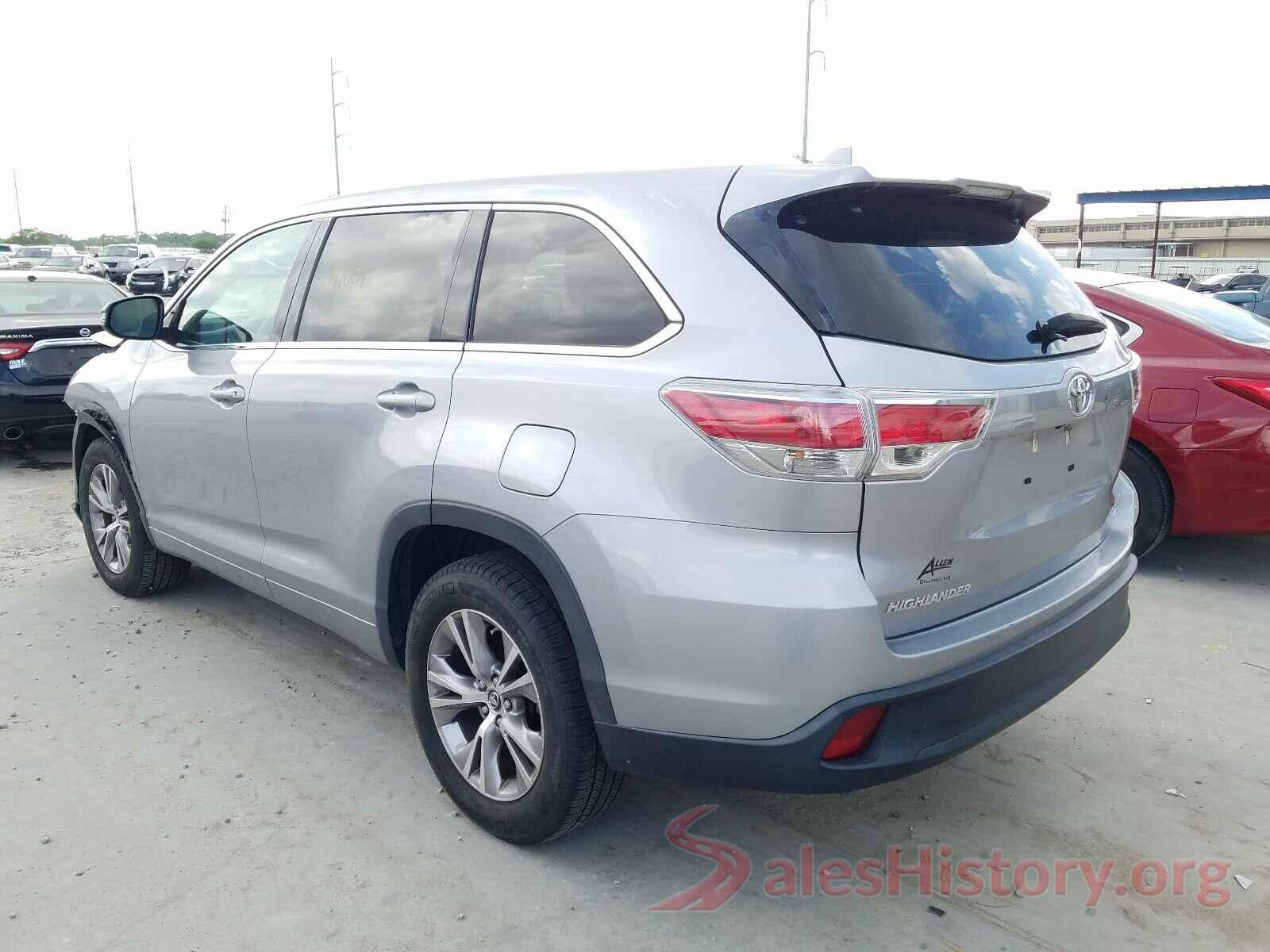 5TDZKRFHXGS179691 2016 TOYOTA HIGHLANDER