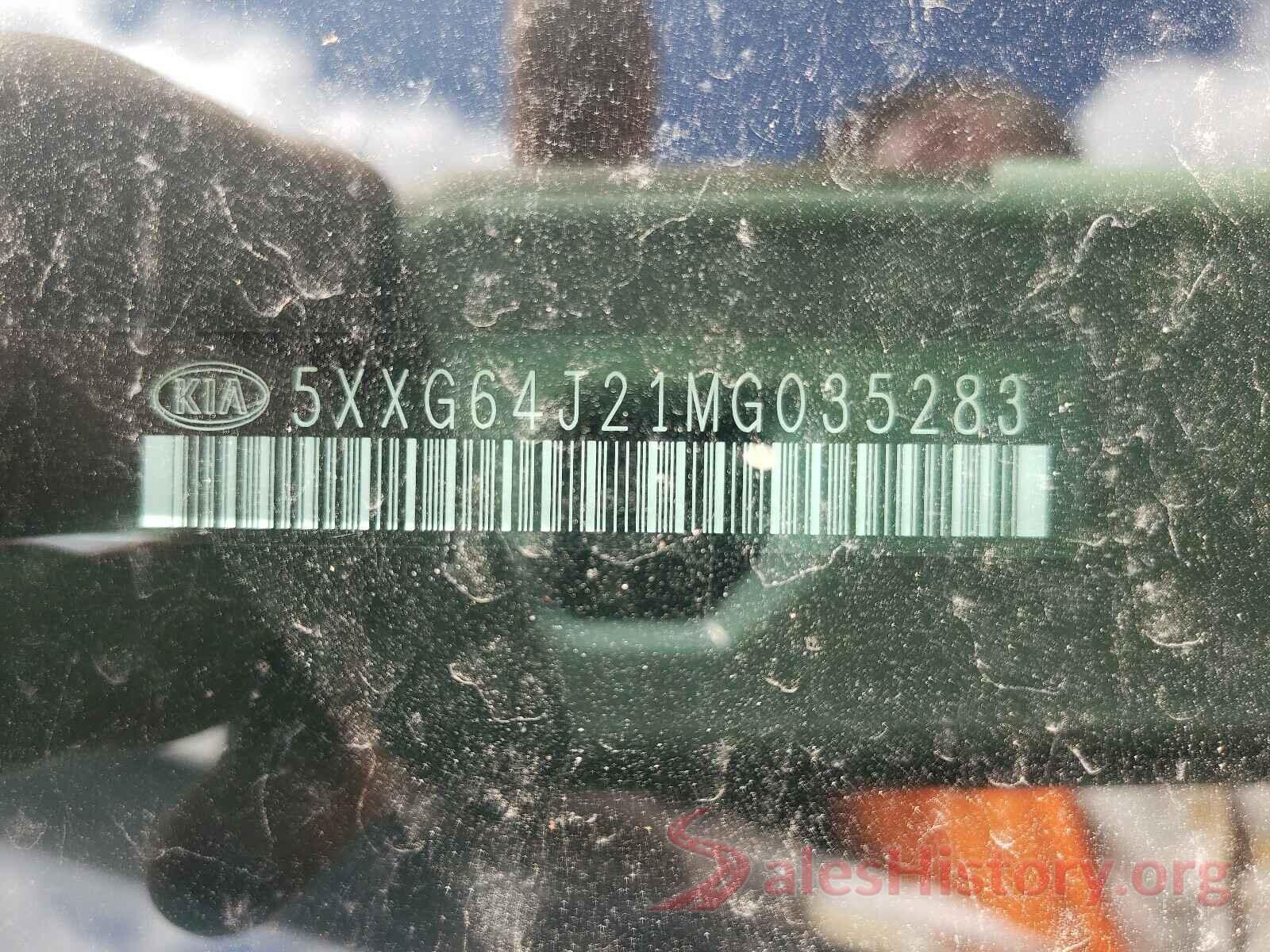 5XXG64J21MG035283 2021 KIA K5