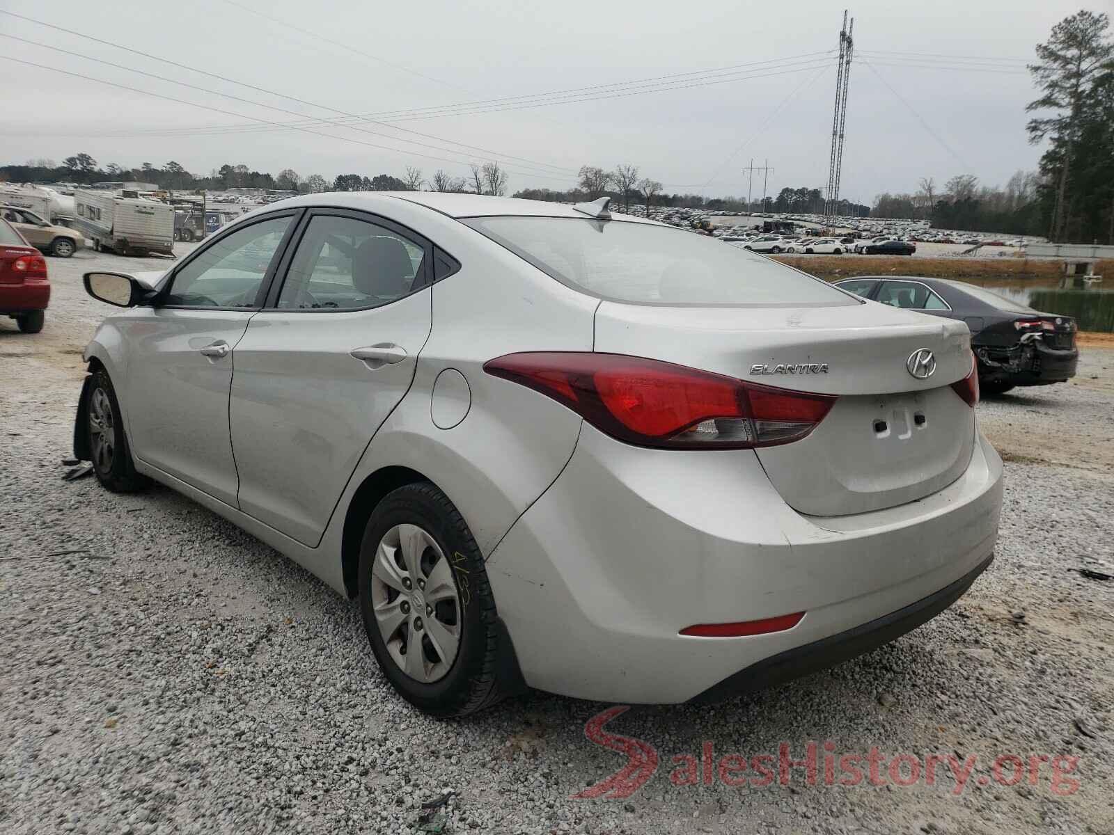 5NPDH4AE0GH756887 2016 HYUNDAI ELANTRA