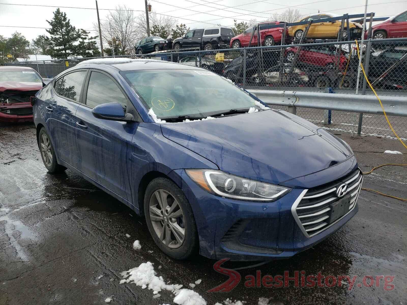 5NPD84LF5HH118125 2017 HYUNDAI ELANTRA