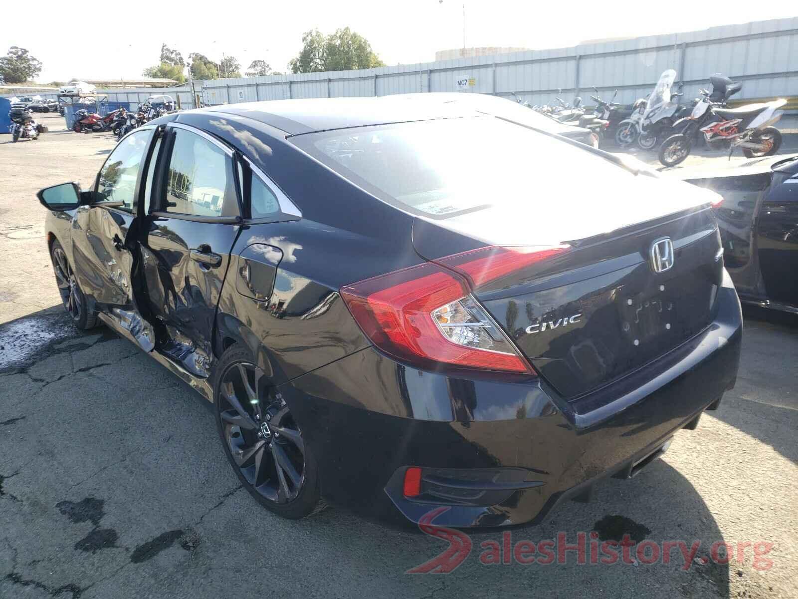 19XFC2F82LE207267 2020 HONDA CIVIC