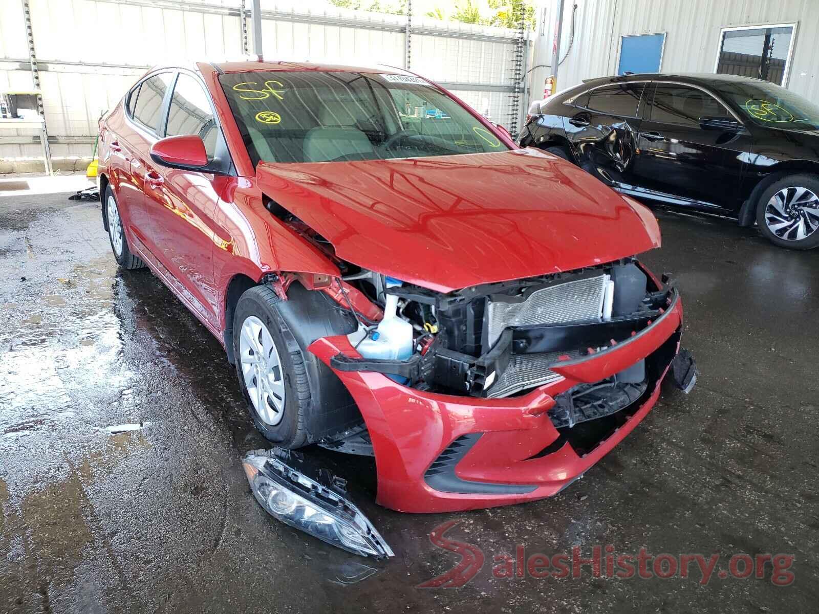 5NPD74LF5JH309231 2018 HYUNDAI ELANTRA