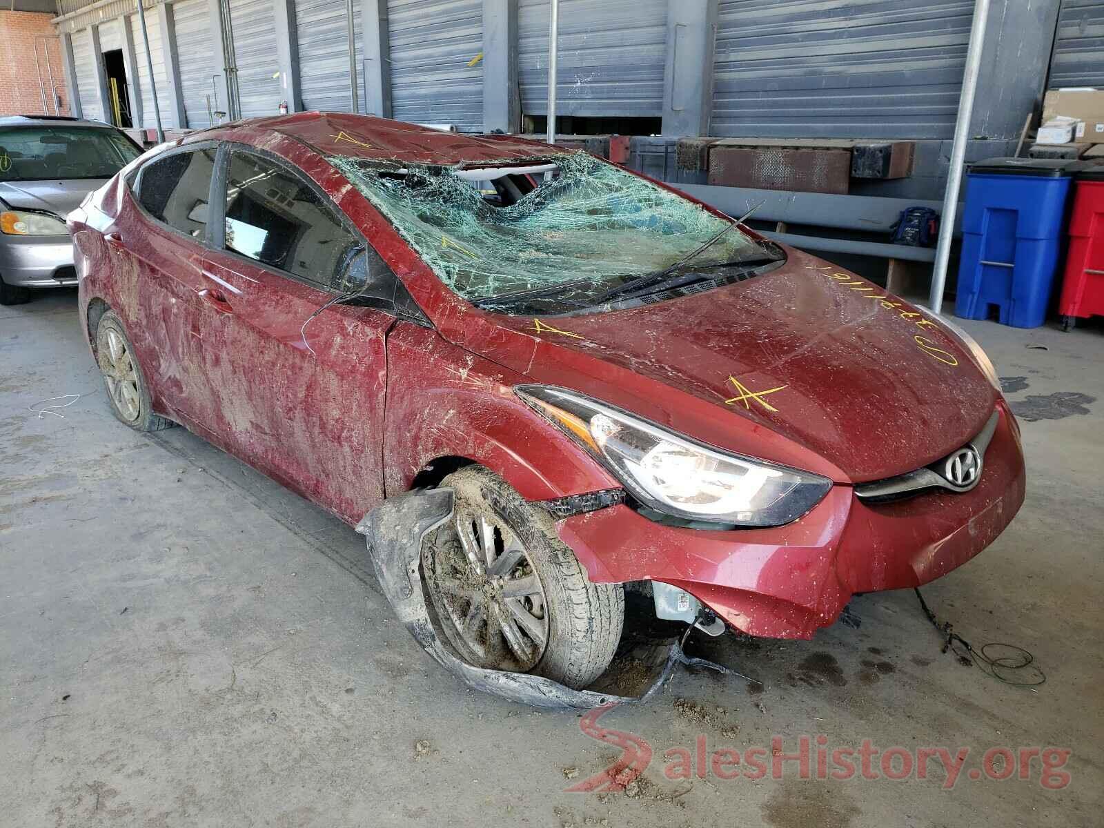 5NPDH4AE7GH771306 2016 HYUNDAI ELANTRA