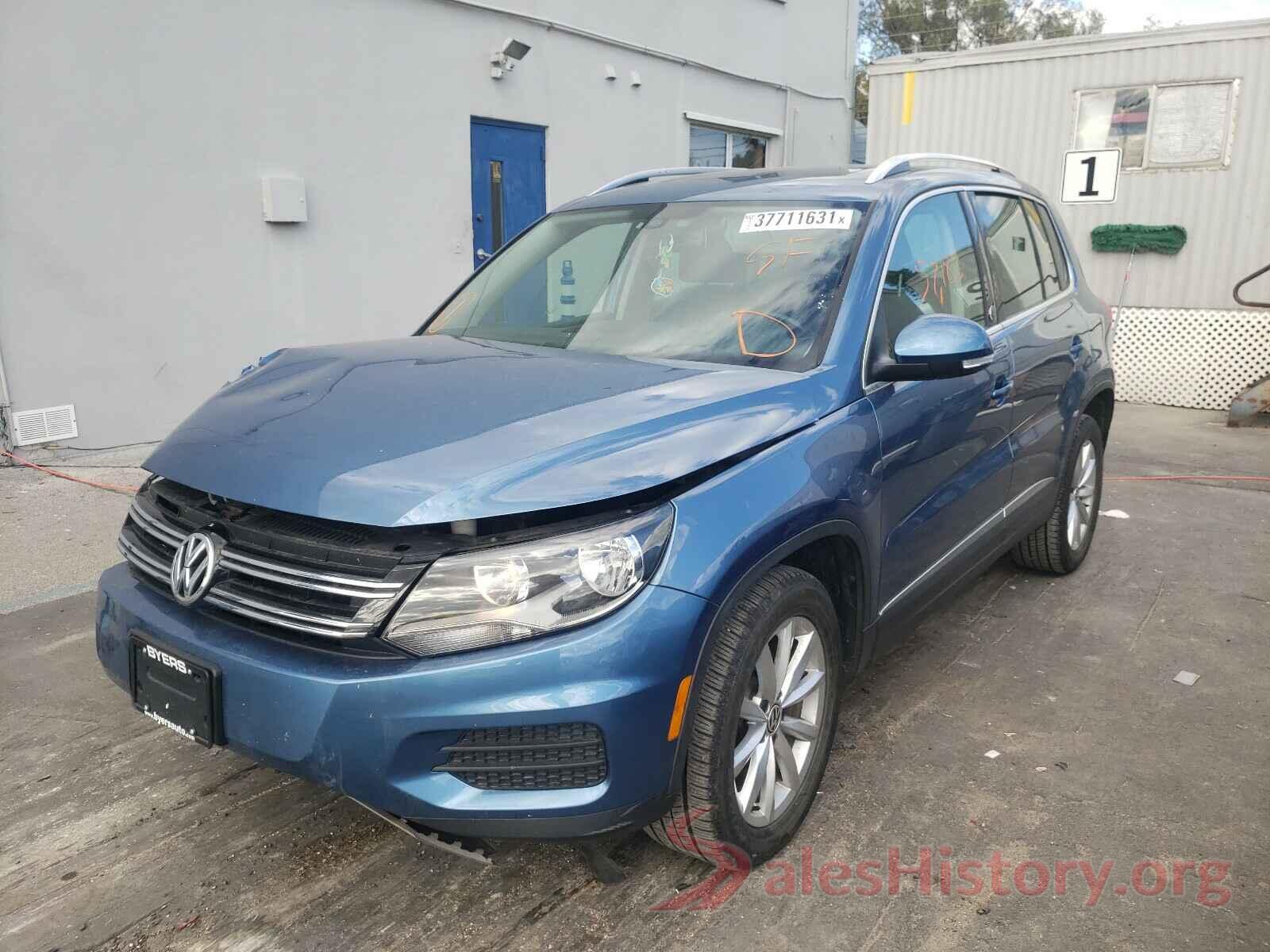 WVGRV7AX8HK021221 2017 VOLKSWAGEN TIGUAN