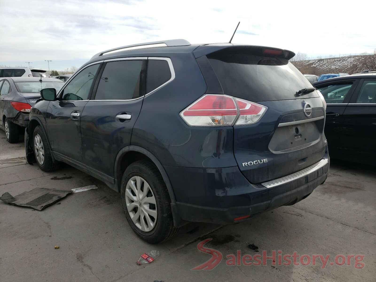 KNMAT2MV7GP711080 2016 NISSAN ROGUE