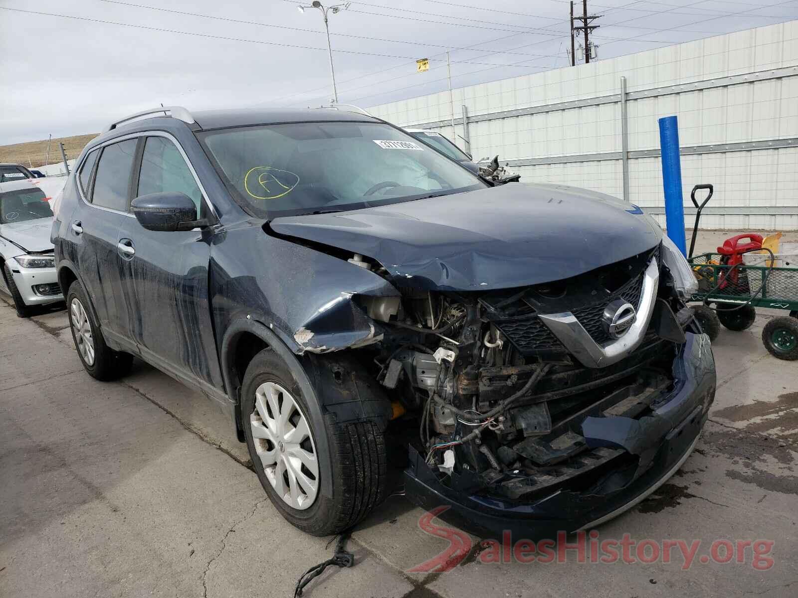 KNMAT2MV7GP711080 2016 NISSAN ROGUE