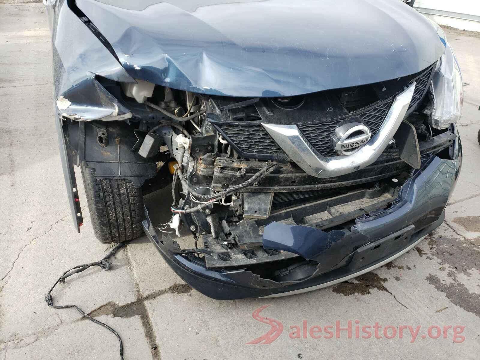 KNMAT2MV7GP711080 2016 NISSAN ROGUE