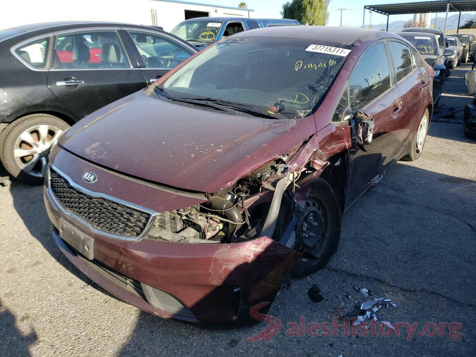 3KPFK4A71JE183411 2018 KIA FORTE