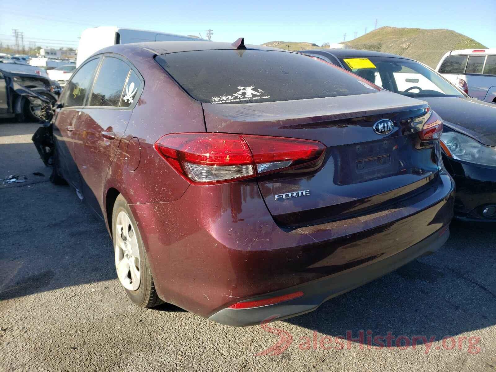 3KPFK4A71JE183411 2018 KIA FORTE