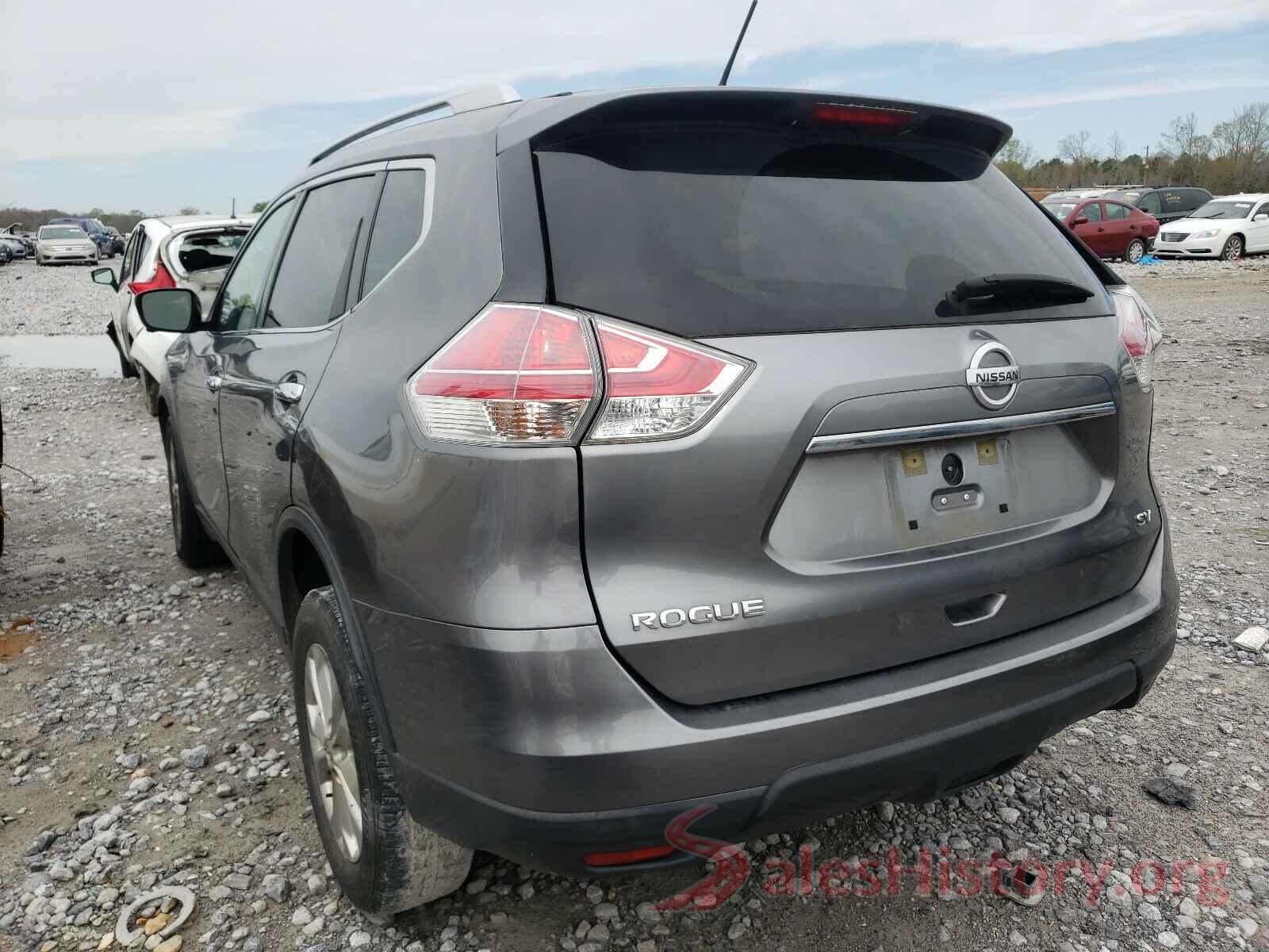 KNMAT2MT4GP735318 2016 NISSAN ROGUE