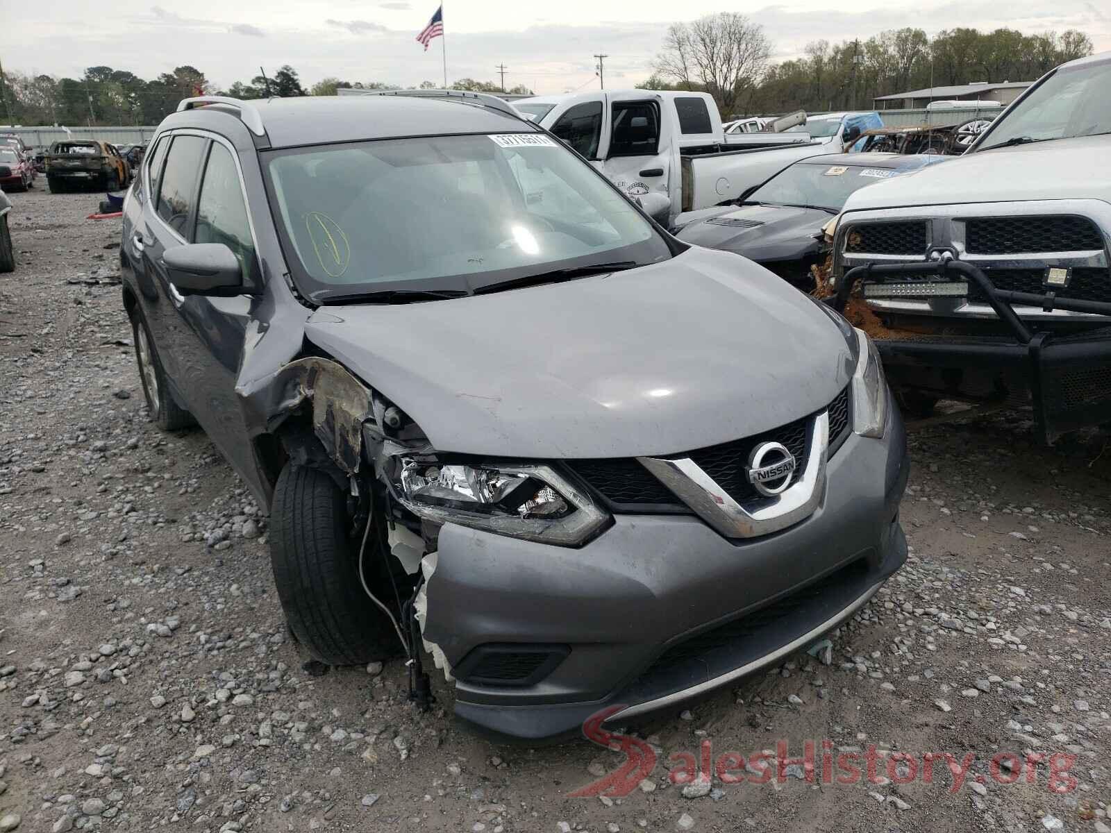 KNMAT2MT4GP735318 2016 NISSAN ROGUE