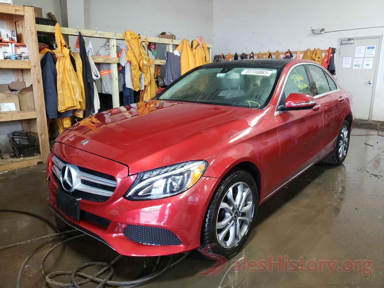 55SWF4KBXJU235666 2018 MERCEDES-BENZ C CLASS