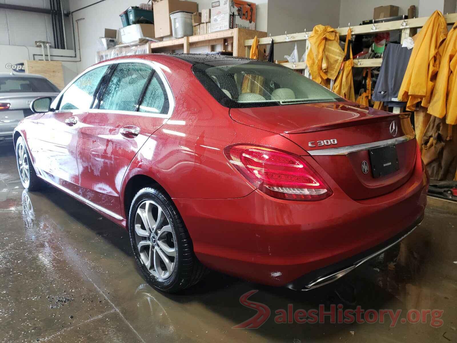 55SWF4KBXJU235666 2018 MERCEDES-BENZ C CLASS