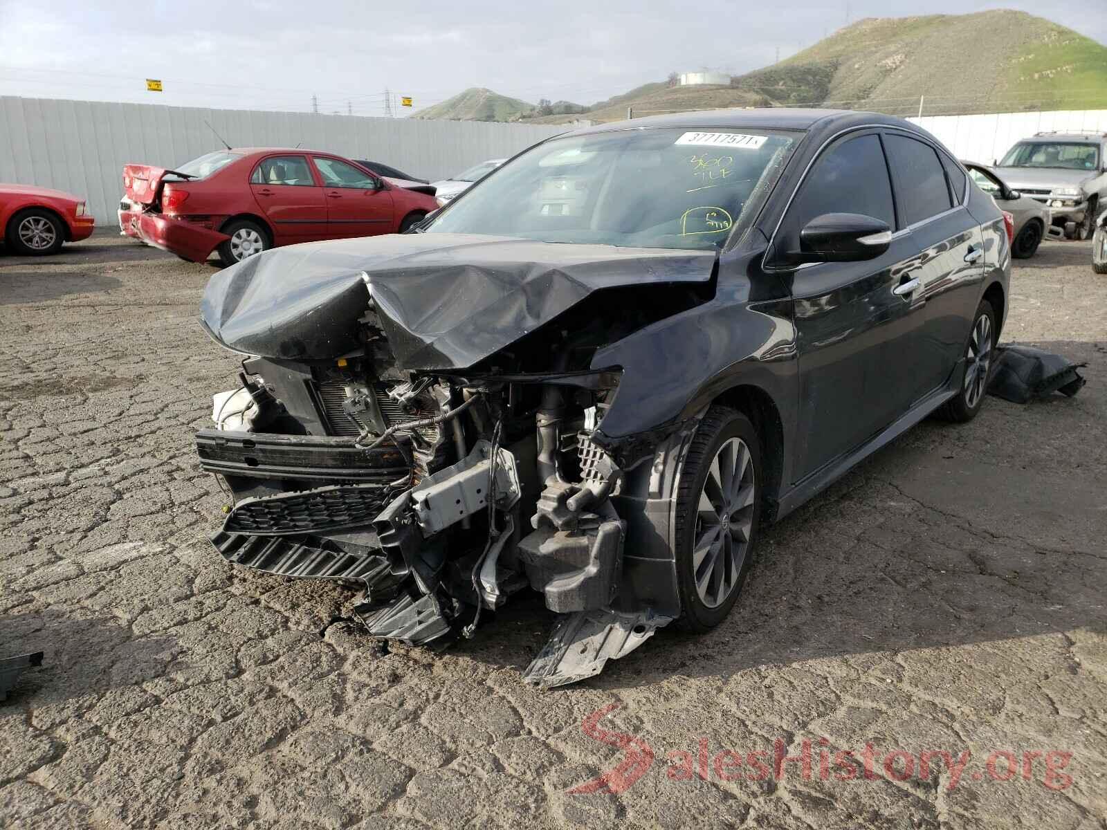 3N1AB7AP7KY371610 2019 NISSAN SENTRA