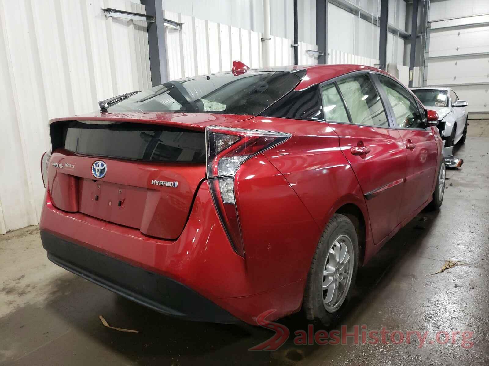 JTDKBRFU2G3504849 2016 TOYOTA PRIUS