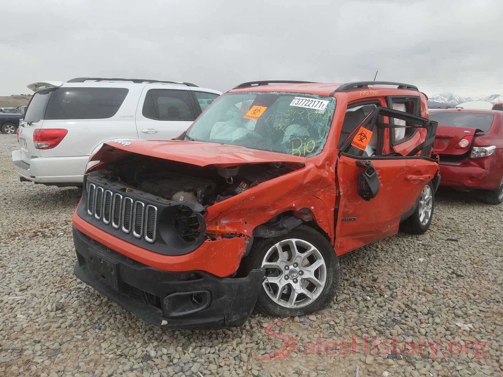 ZACCJBBT3GPD98211 2016 JEEP RENEGADE