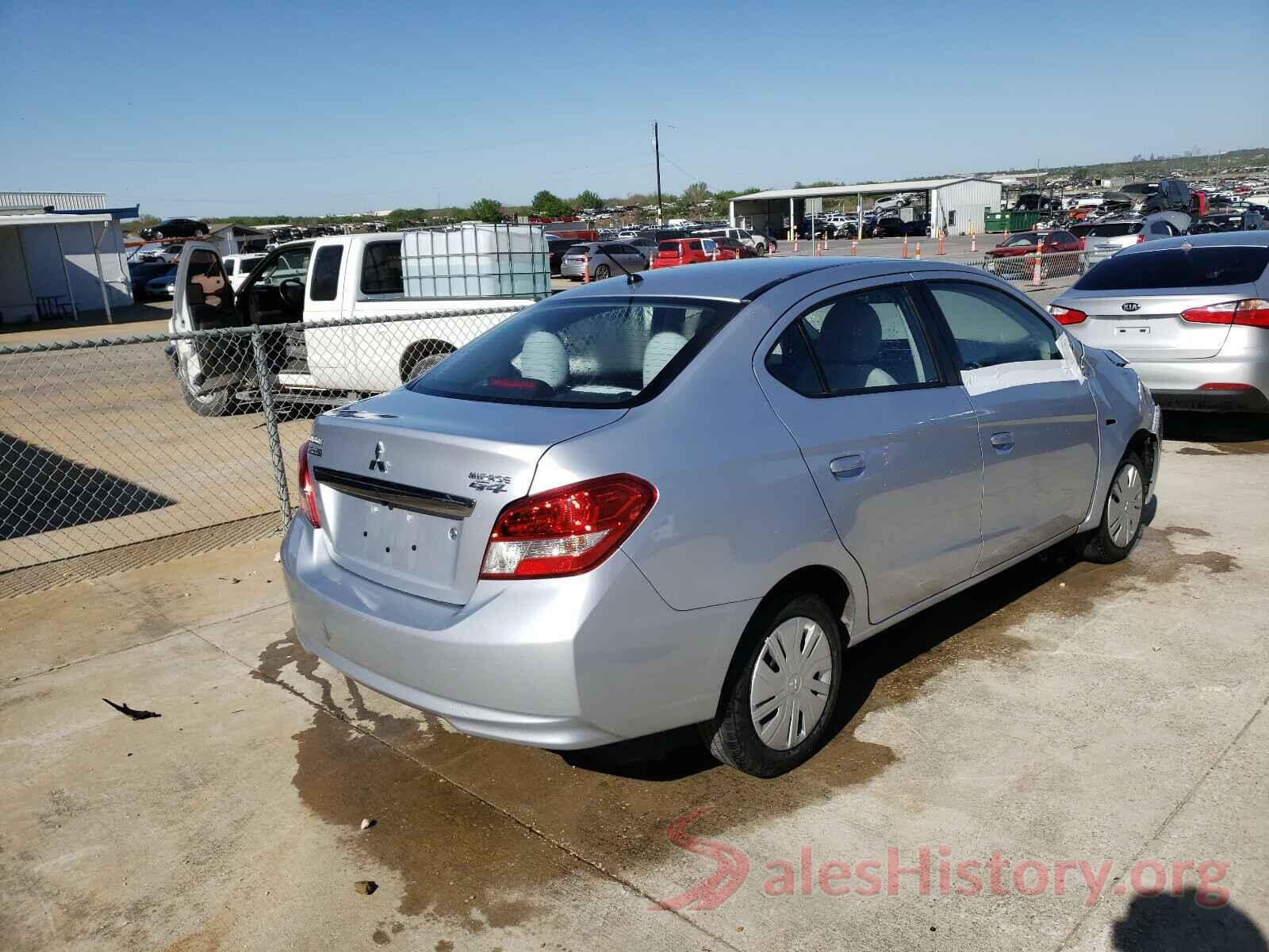 ML32F3FJ2JHF05510 2018 MITSUBISHI MIRAGE