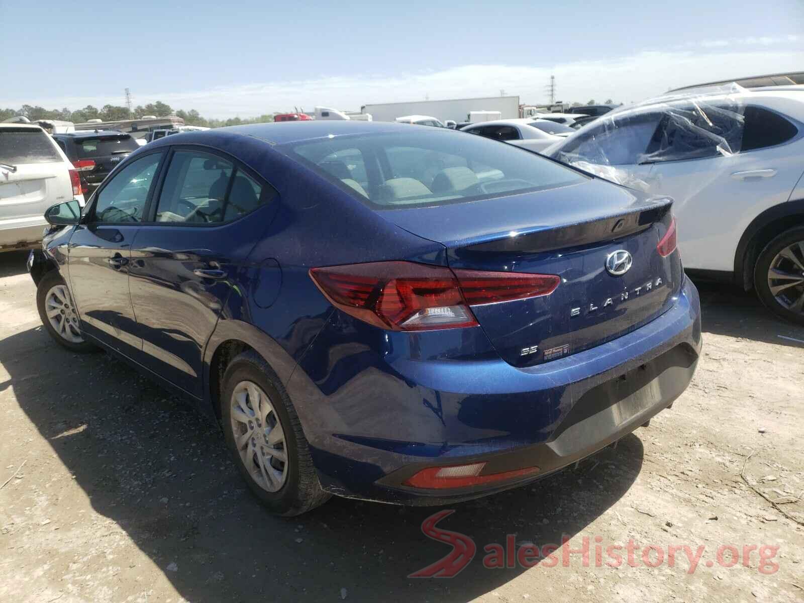 5NPD74LF9KH423234 2019 HYUNDAI ELANTRA