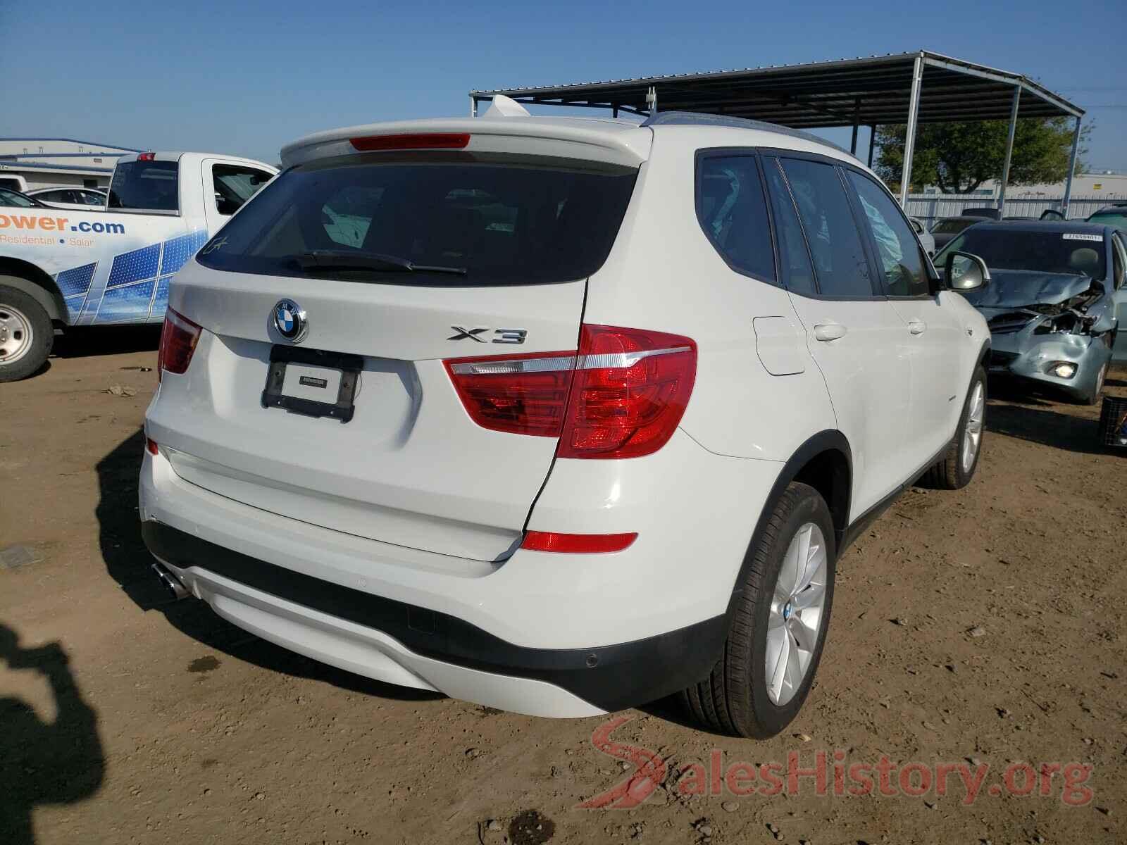 5UXWZ7C3XH0V88207 2017 BMW X3