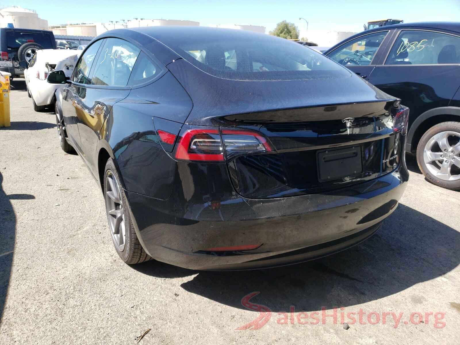 5YJ3E1EB9MF876782 2021 TESLA MODEL 3