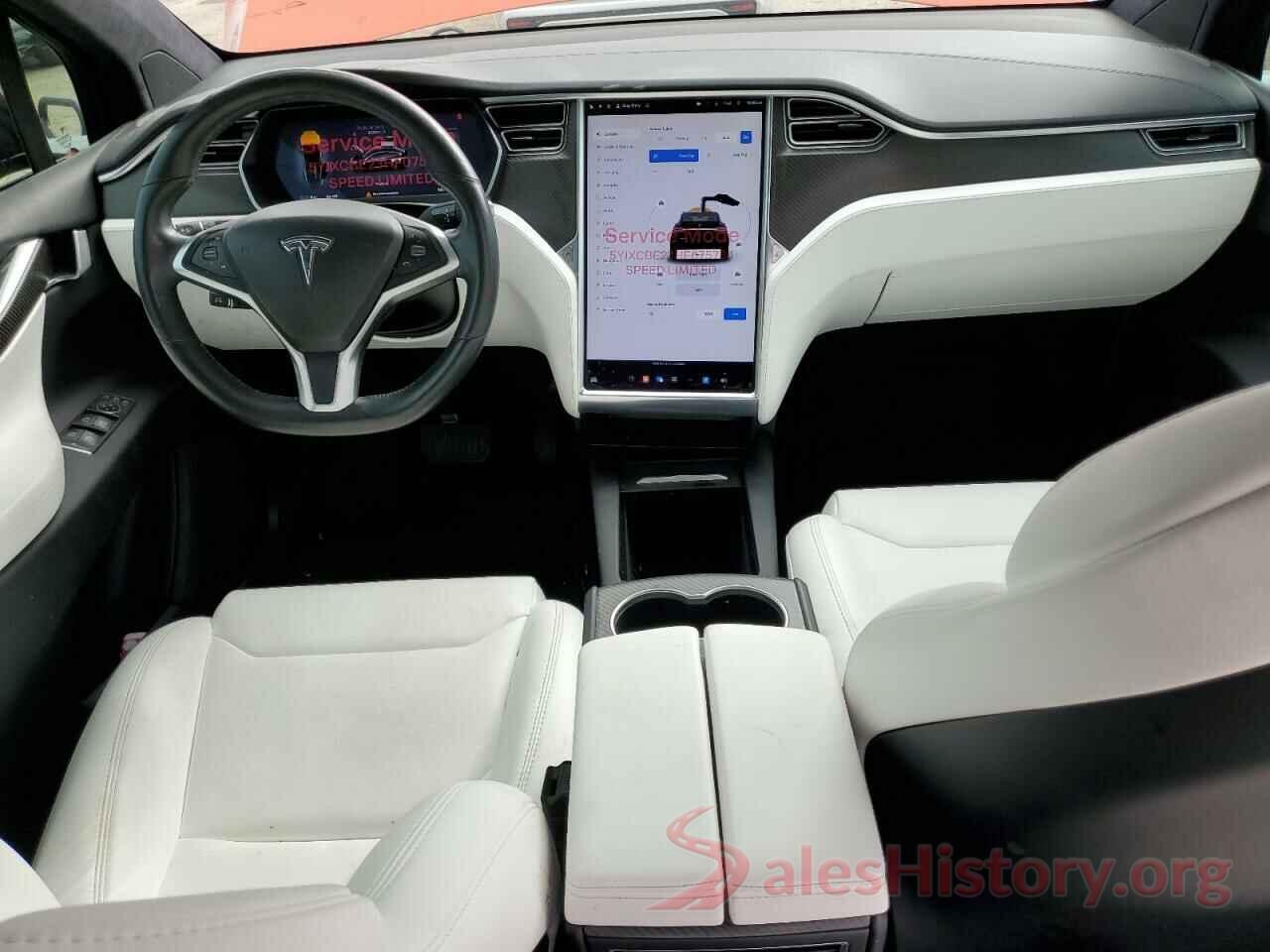 5YJXCBE23HF075784 2017 TESLA MODEL X