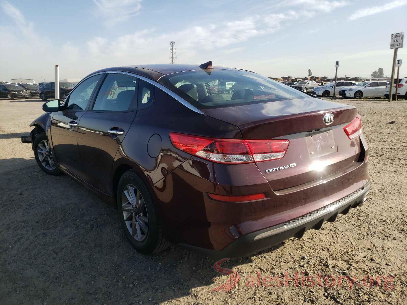 5XXGT4L35KG287551 2019 KIA OPTIMA