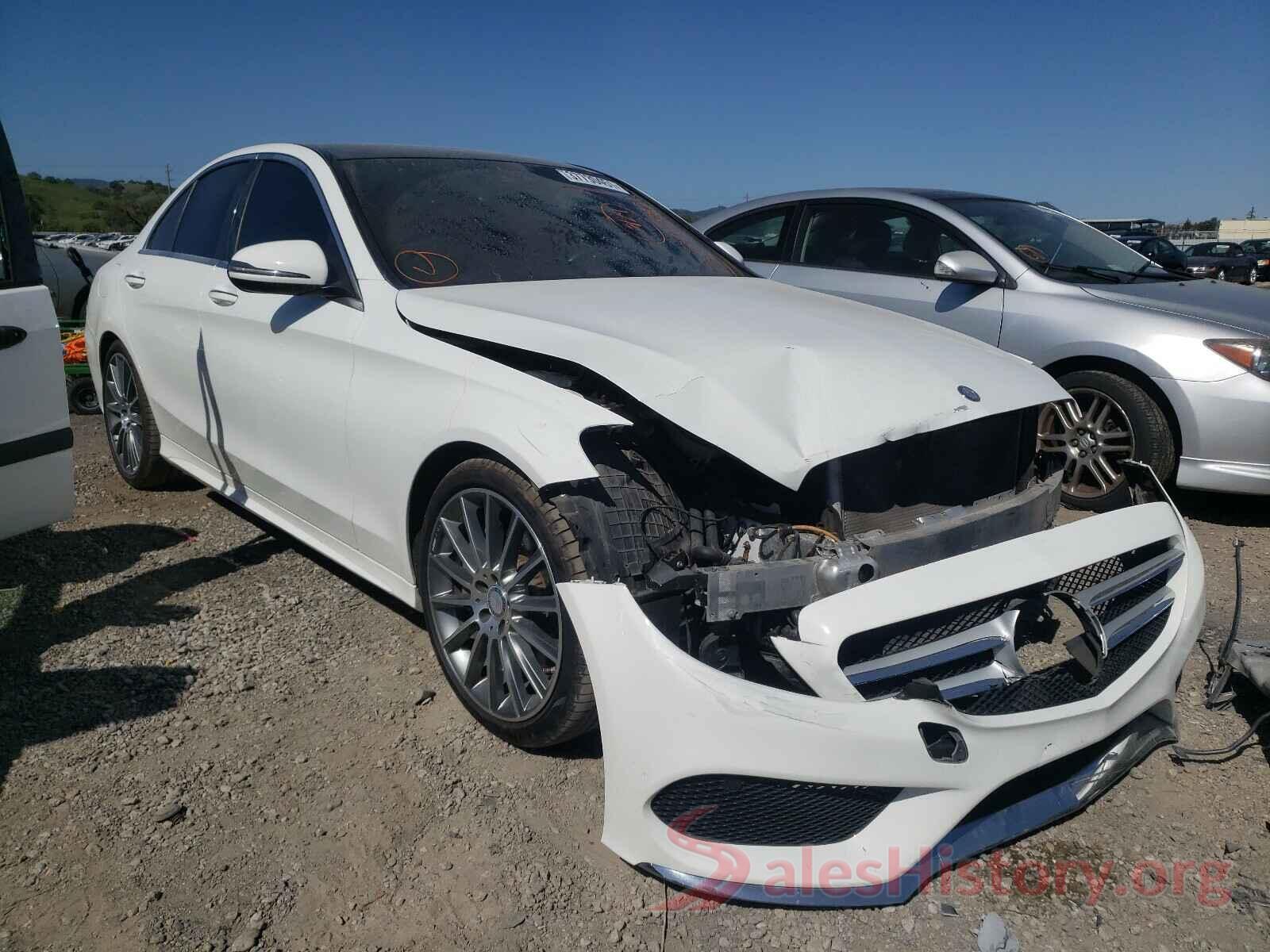 55SWF4JB9GU127324 2016 MERCEDES-BENZ C CLASS