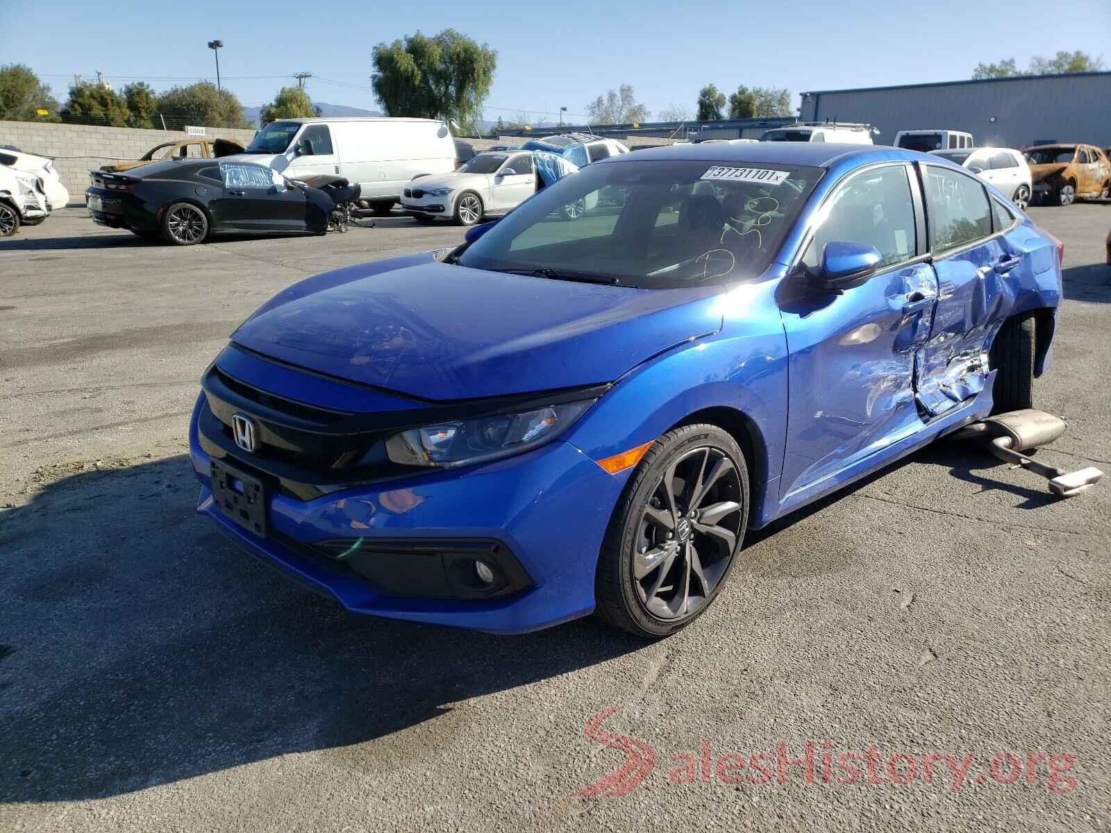 19XFC2F83KE206711 2019 HONDA CIVIC