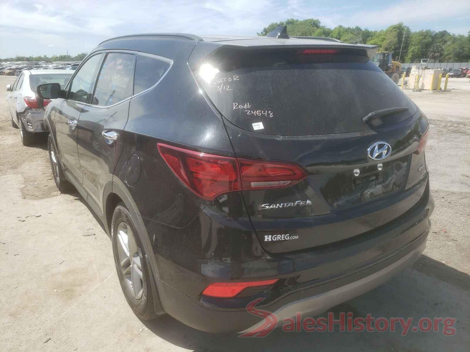 5NMZU3LB5HH018838 2017 HYUNDAI SANTA FE