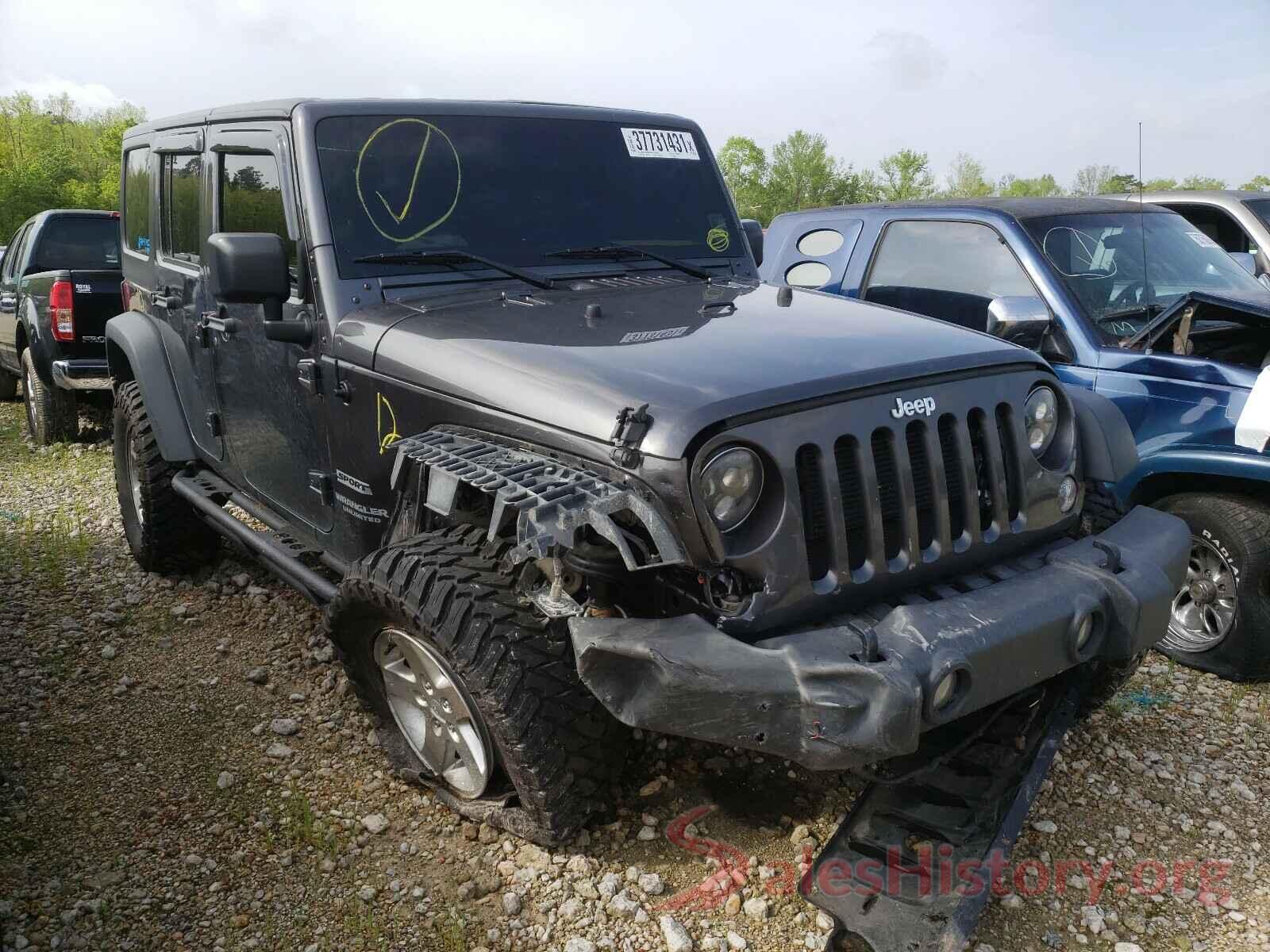 1C4BJWDG8HL500238 2017 JEEP WRANGLER