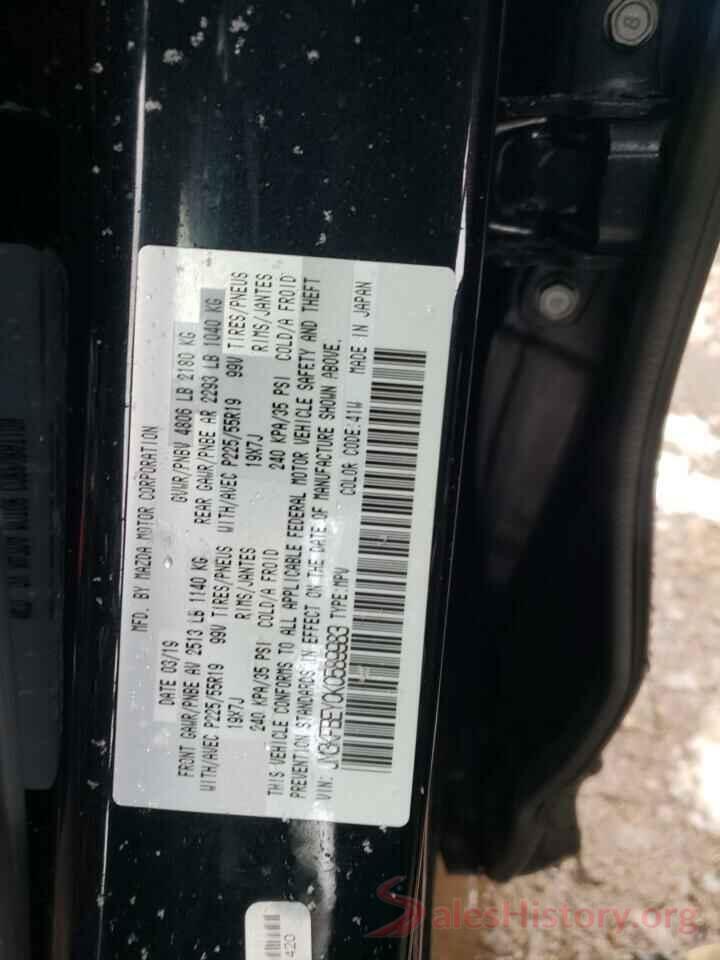 JM3KFBEY0K0589983 2019 MAZDA CX-5