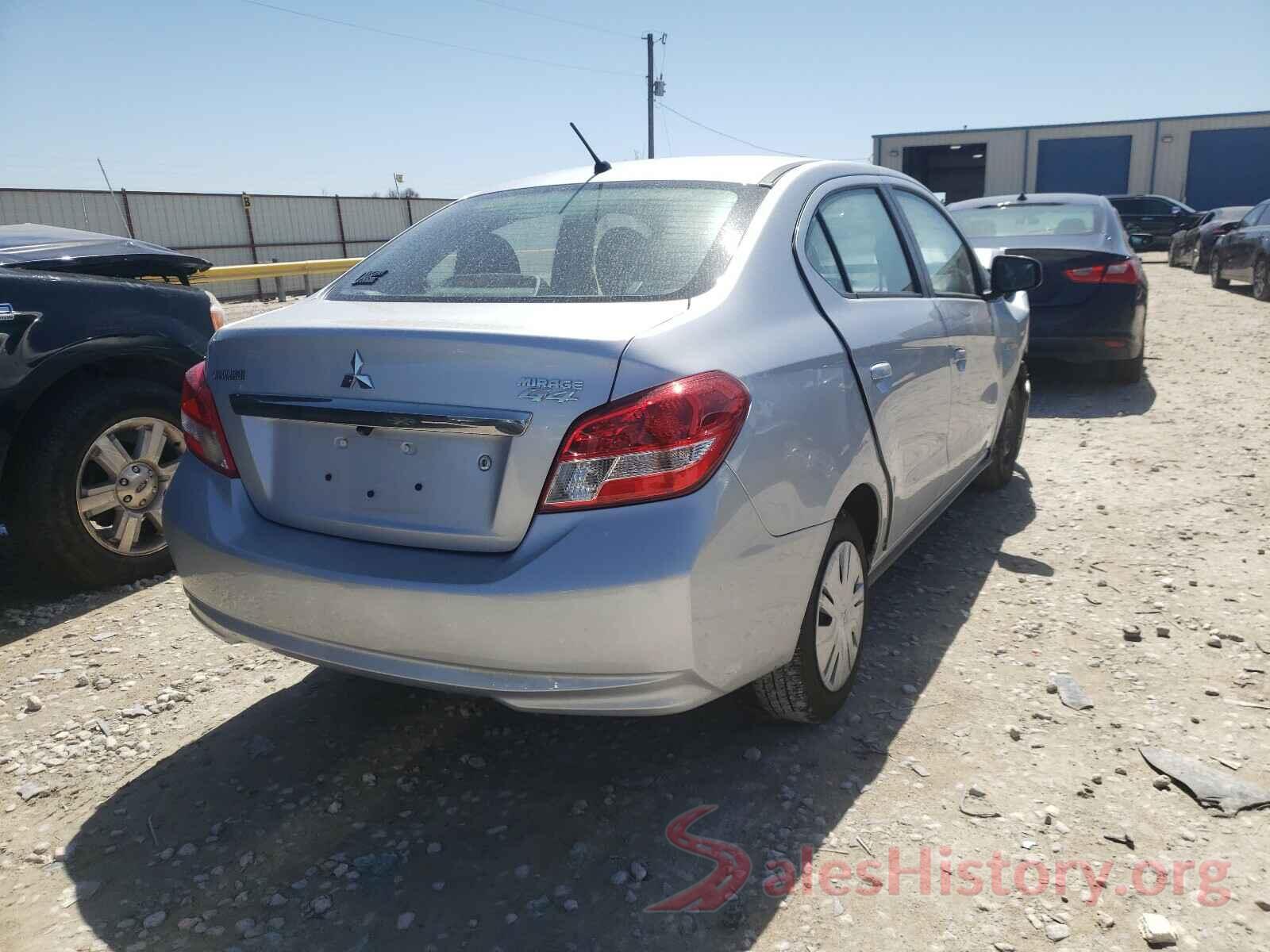 ML32F3FJ8KHF08669 2019 MITSUBISHI MIRAGE