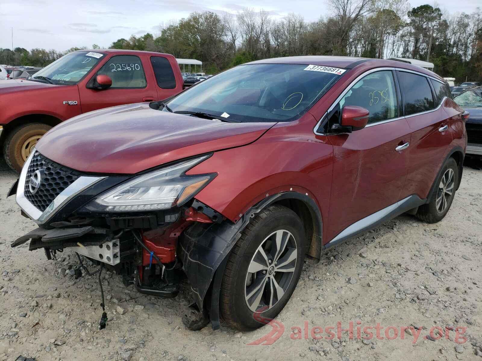 5N1AZ2MJ8KN115293 2019 NISSAN MURANO