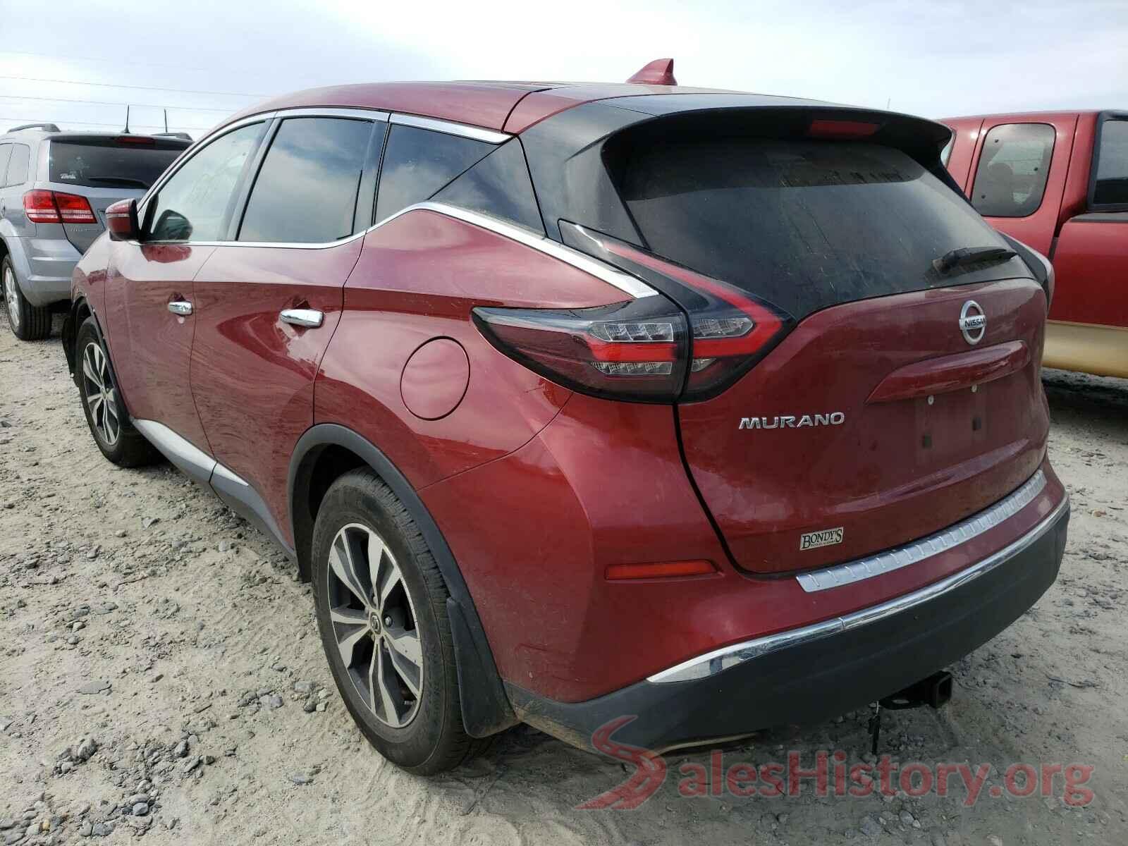 5N1AZ2MJ8KN115293 2019 NISSAN MURANO