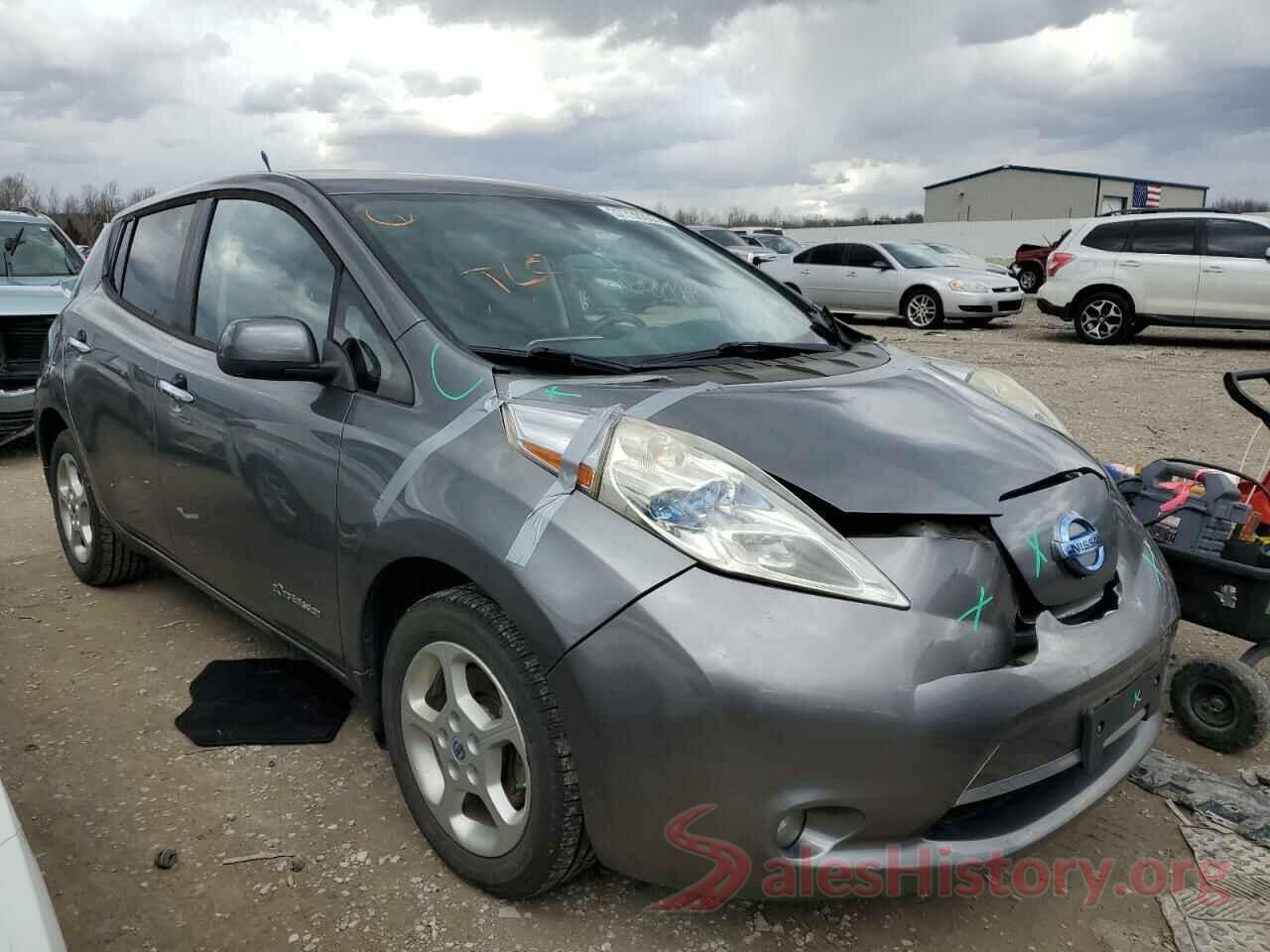 1N4AZ0CP7EC336257 2014 NISSAN LEAF