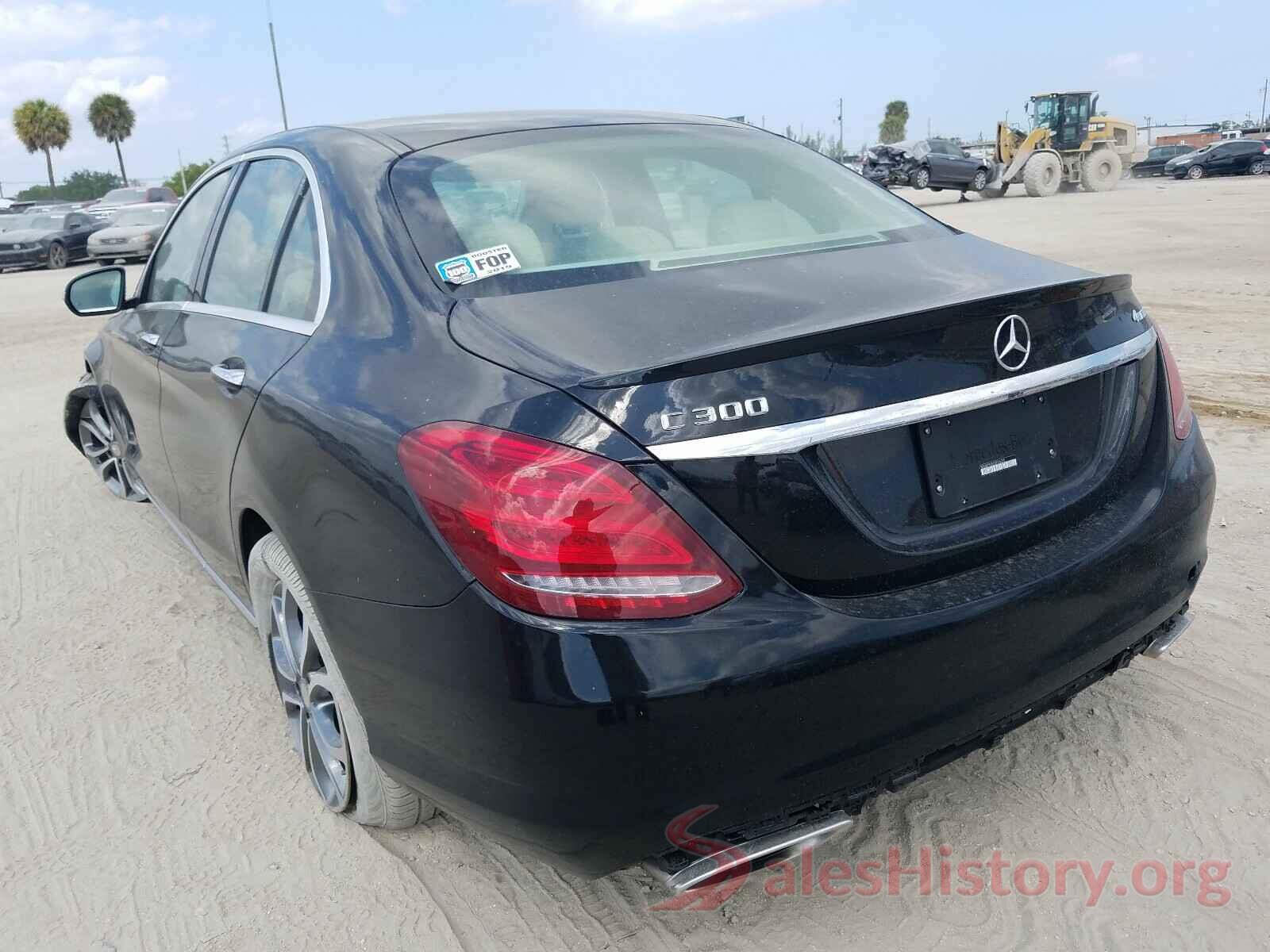 WDDWF4KB1GR164285 2016 MERCEDES-BENZ C CLASS