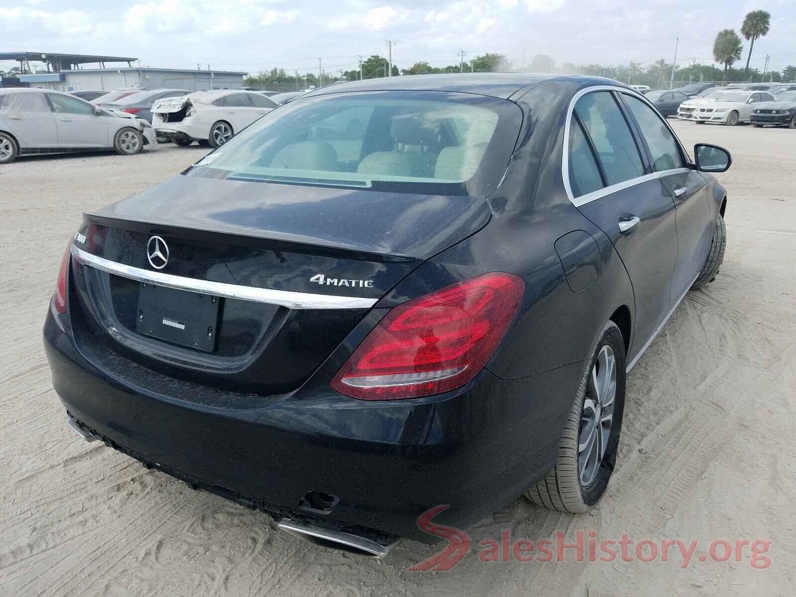 WDDWF4KB1GR164285 2016 MERCEDES-BENZ C CLASS