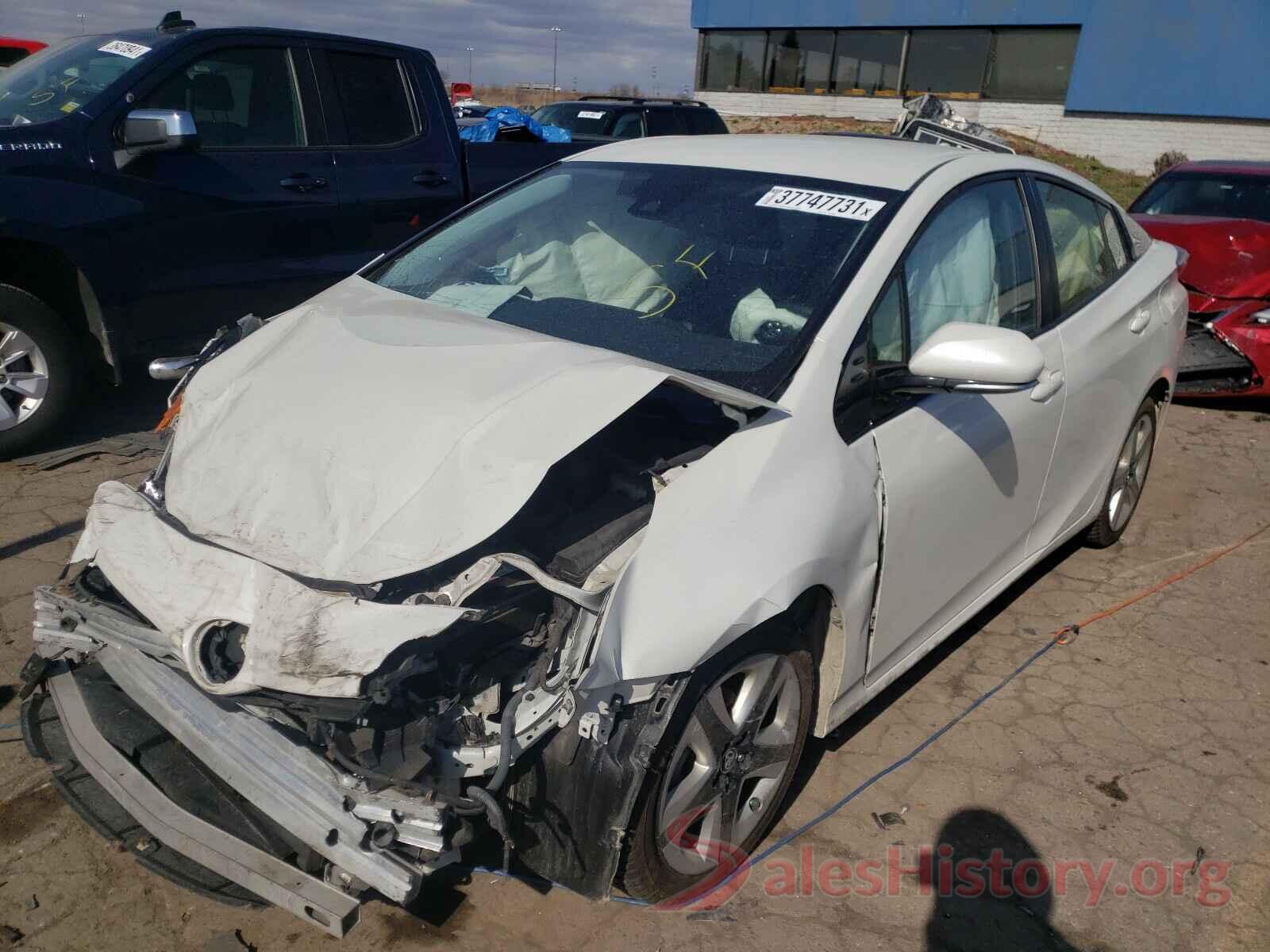 JTDKARFU3G3026282 2016 TOYOTA PRIUS