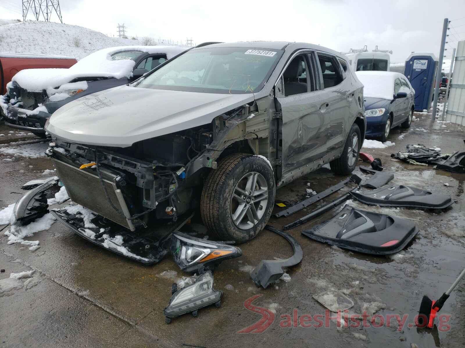 5NMZUDLBXHH050433 2017 HYUNDAI SANTA FE