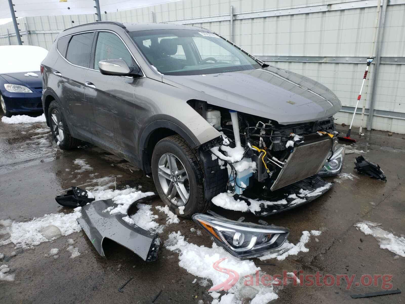 5NMZUDLBXHH050433 2017 HYUNDAI SANTA FE