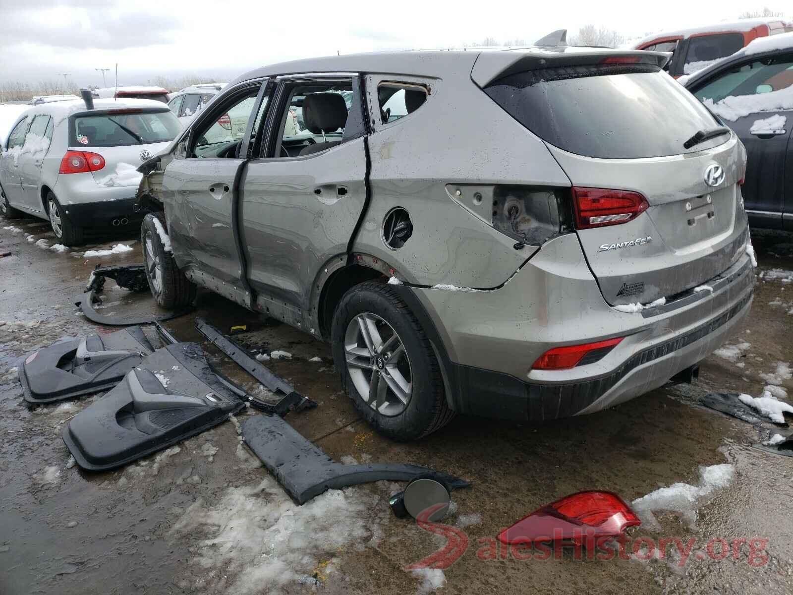 5NMZUDLBXHH050433 2017 HYUNDAI SANTA FE