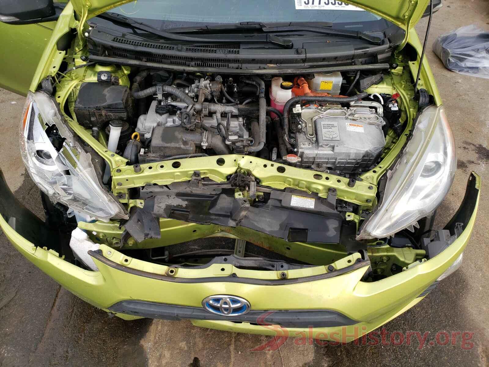 JTDKDTB38G1118856 2016 TOYOTA PRIUS